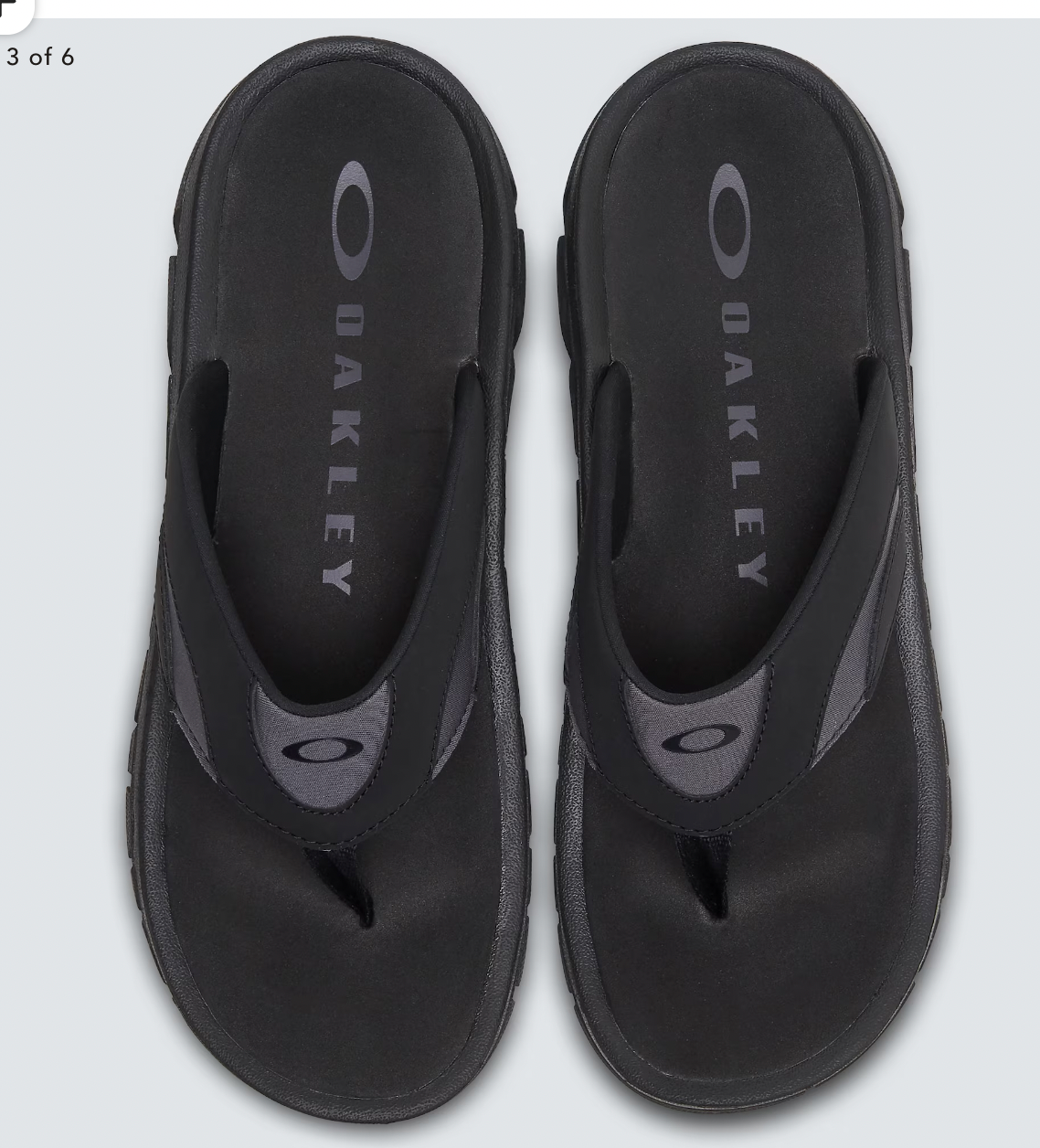 OAKLEY O Coil Sandal BLACK/GREY