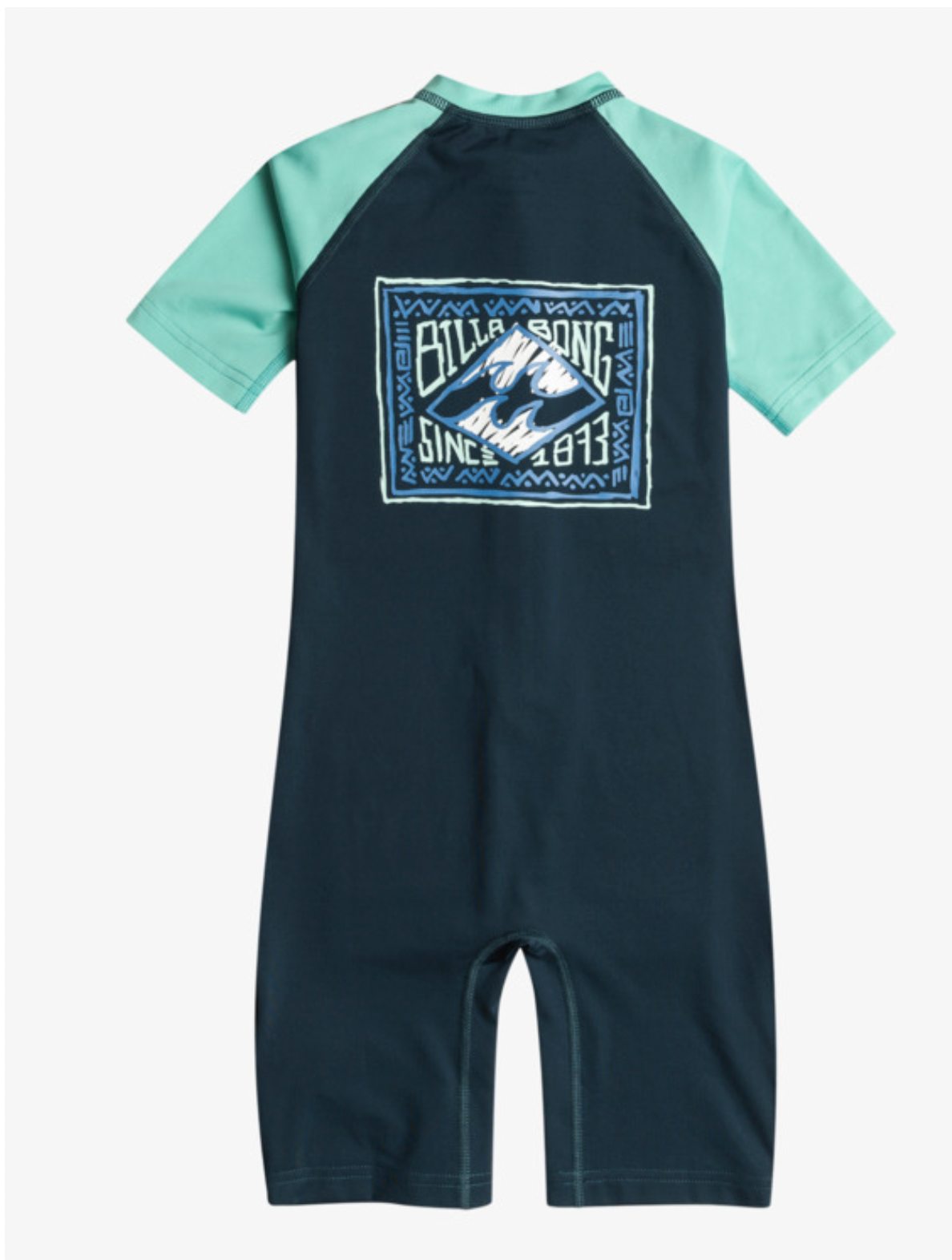 Boxed In - Billabong Long Sleeve One-Piece Rash Vest For Toddlers