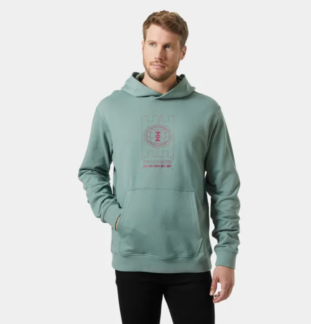 HELLY HANSEN Men's Core Graphic Sweat Hoodie