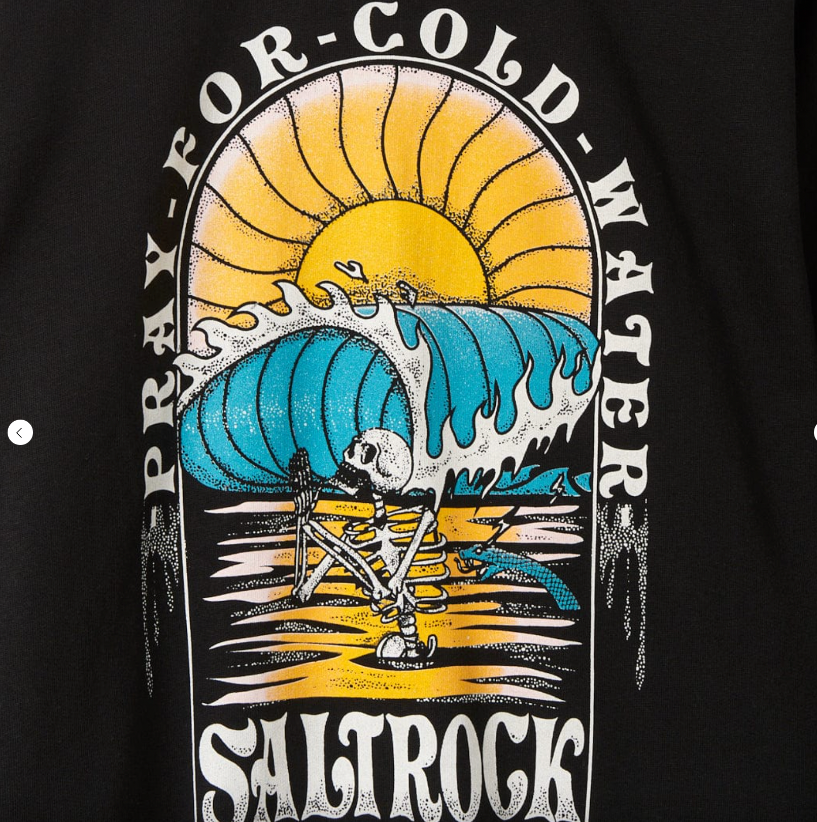 SALTROCK Cold Water - Mens Sweat - Black