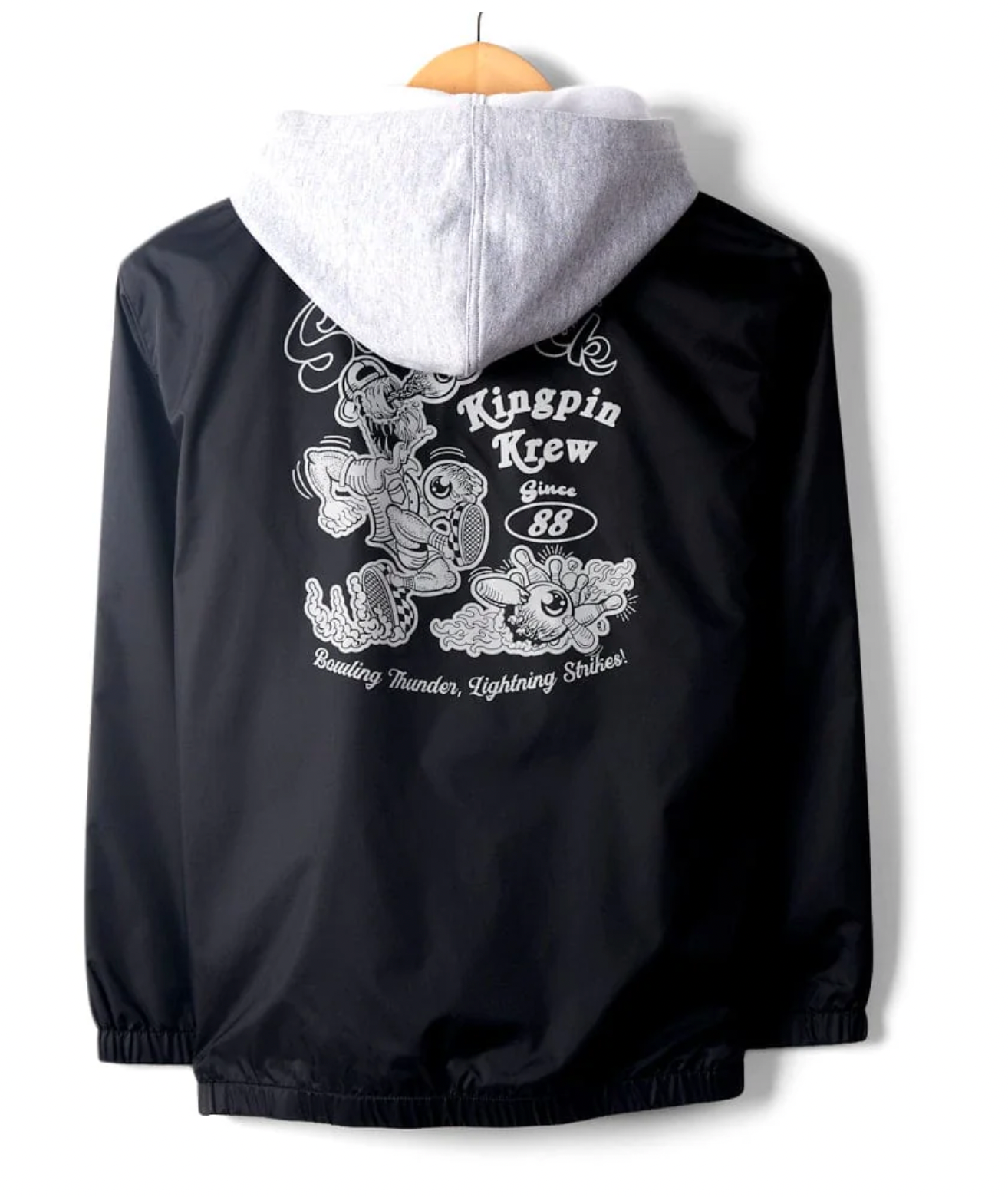 SALTROCK Kingpin Krew - Kids Coach Jacket - Black