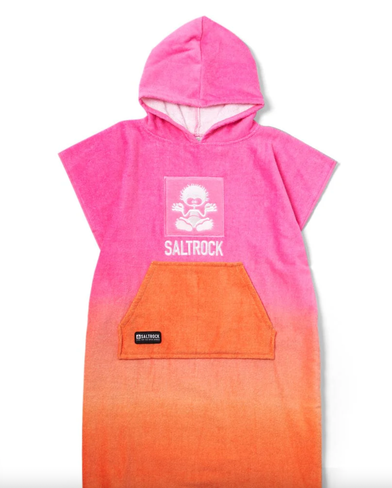 SALTROCK Tropic Dip - Kids Changing Towel - Pink/Orange