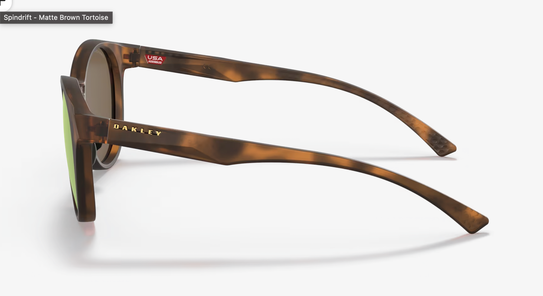 OAKLEY Prizm Rose Gold Lenses,  Matte Brown Tortoise Frame