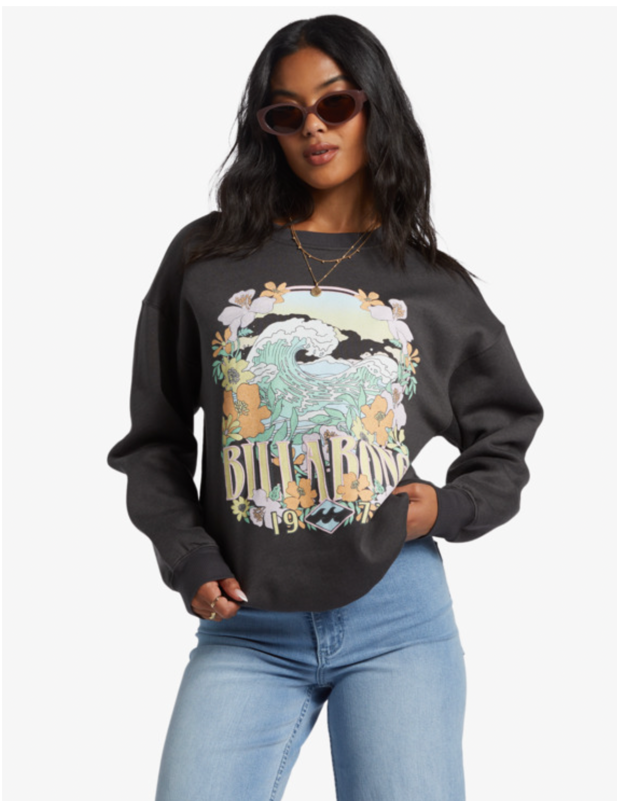 Billabong Waves Are Calling - Crew Neck Sweatshirt For Women