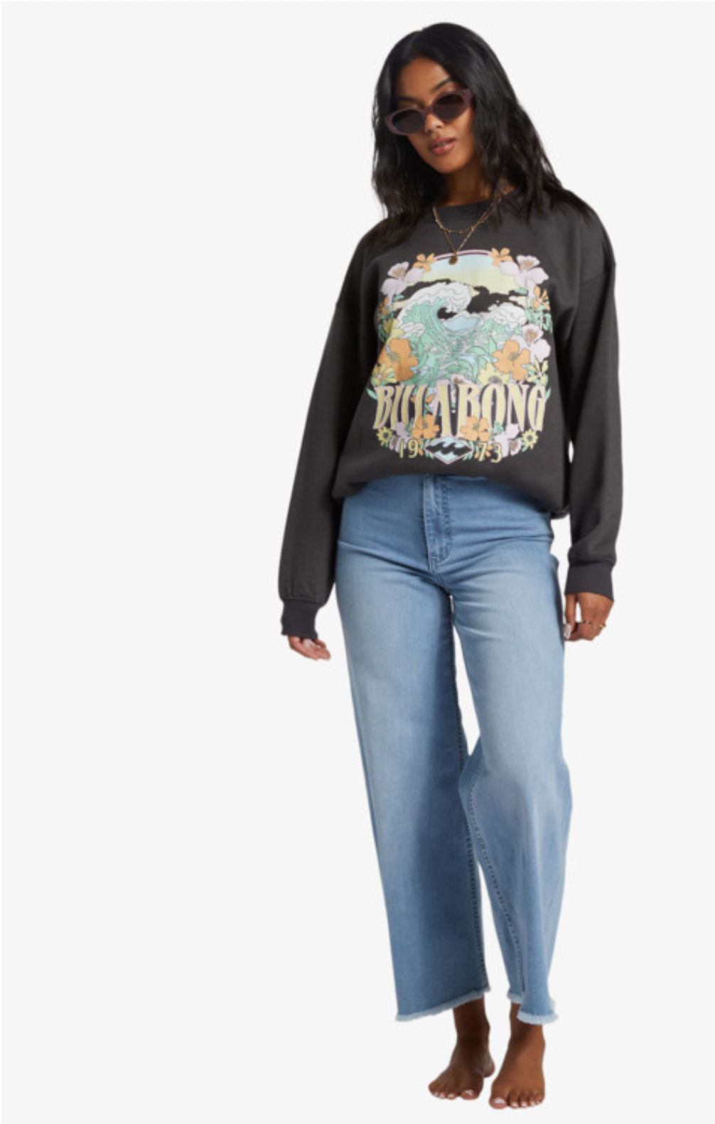 Billabong Waves Are Calling - Crew Neck Sweatshirt For Women