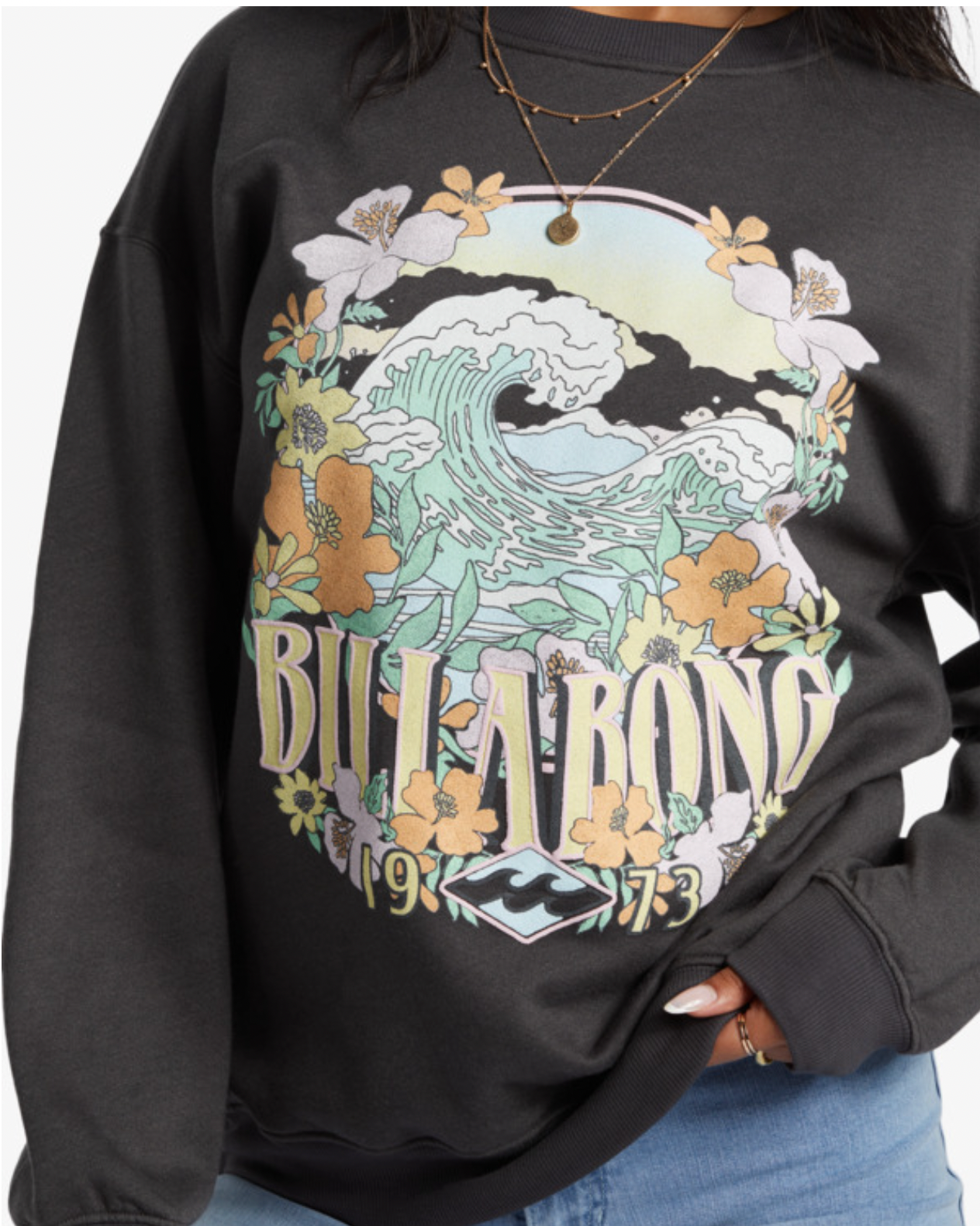 Billabong Waves Are Calling - Crew Neck Sweatshirt For Women