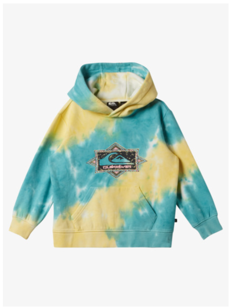 Quiksilver New Tie Dye - Pullover Hoodie For Boys 2-7