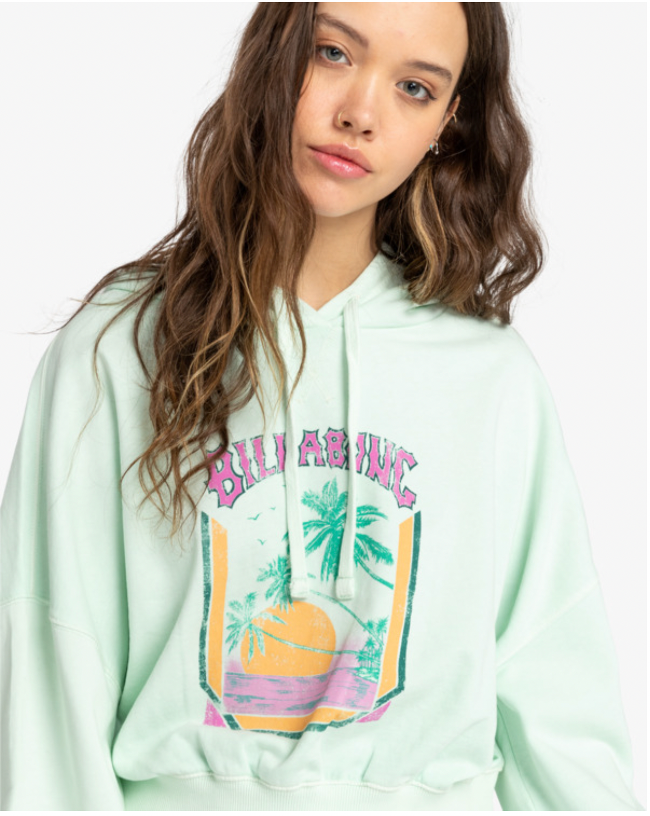 Billabong All Time - Long Sleeve Pullover Hoodie For Women