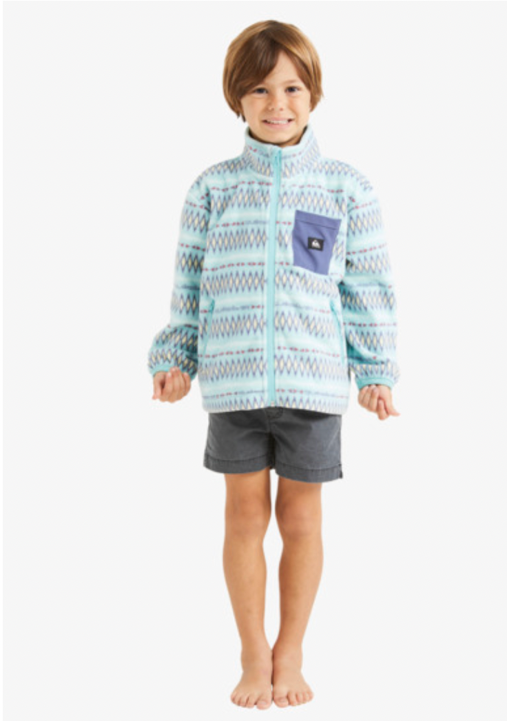 Quiksilver Heritage - Full Zip Fleece For Boys 2-7