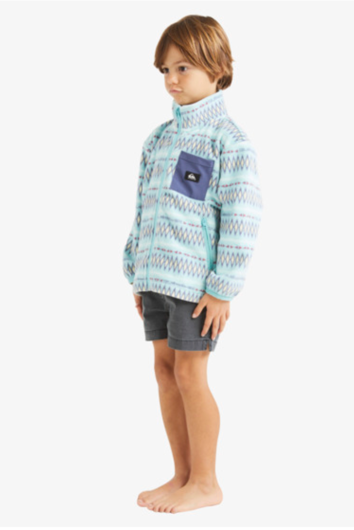 Quiksilver Heritage - Full Zip Fleece For Boys 2-7