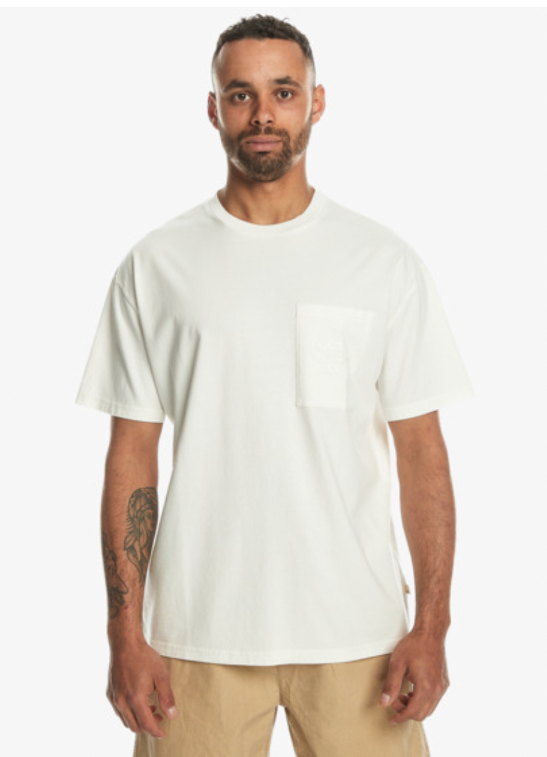 Quiksilver Blank Natural Dye - Oversized Short Sleeve T-Shirt For Men