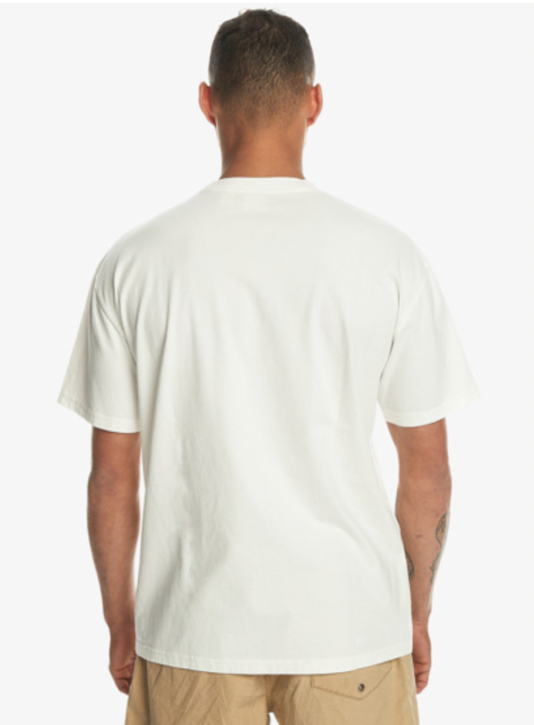 Quiksilver Blank Natural Dye - Oversized Short Sleeve T-Shirt For Men