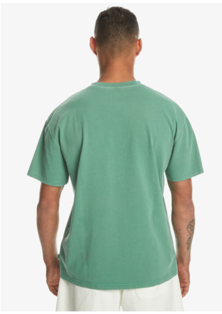 Quiksilver Blank Natural Dye - Oversized Short Sleeve T-Shirt For Men