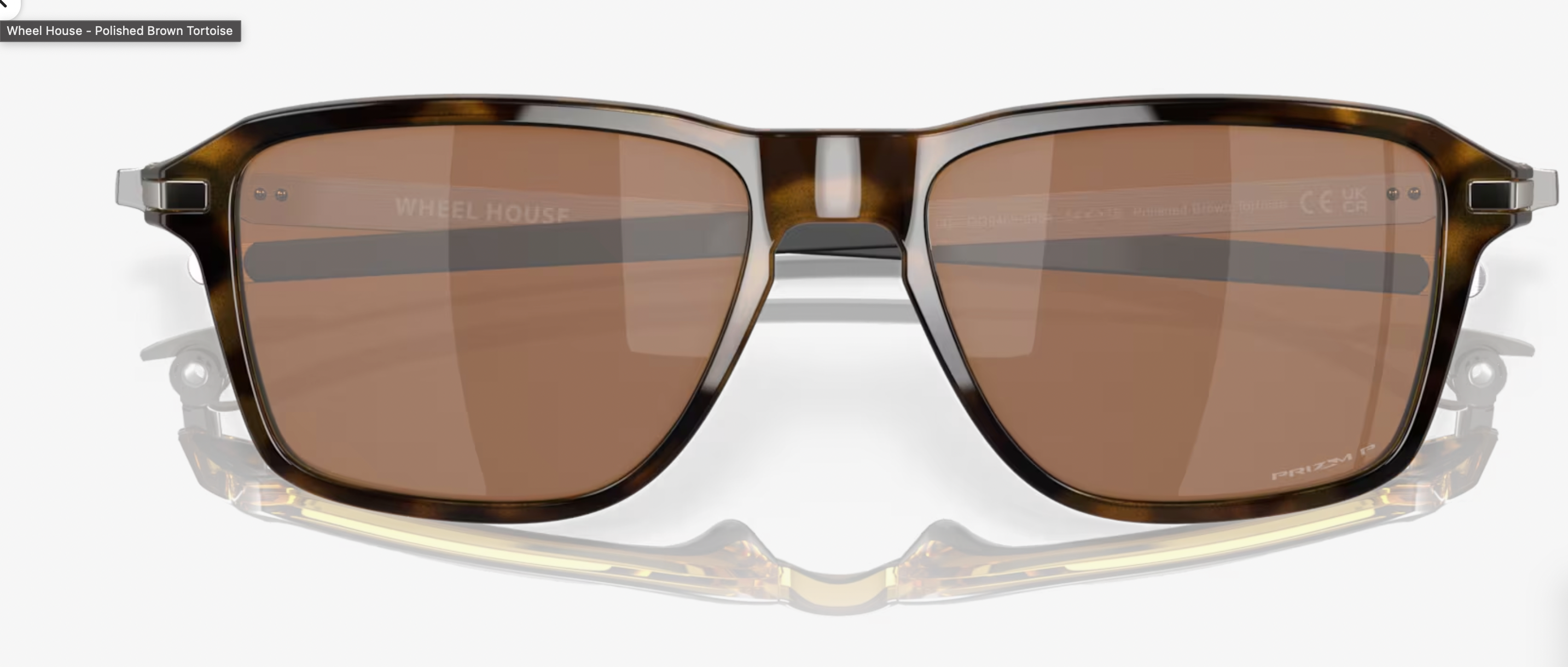 Oakley Wheel House. Prizm Tungsten Polarized Lenses,  Polished Brown Tortoise Frame