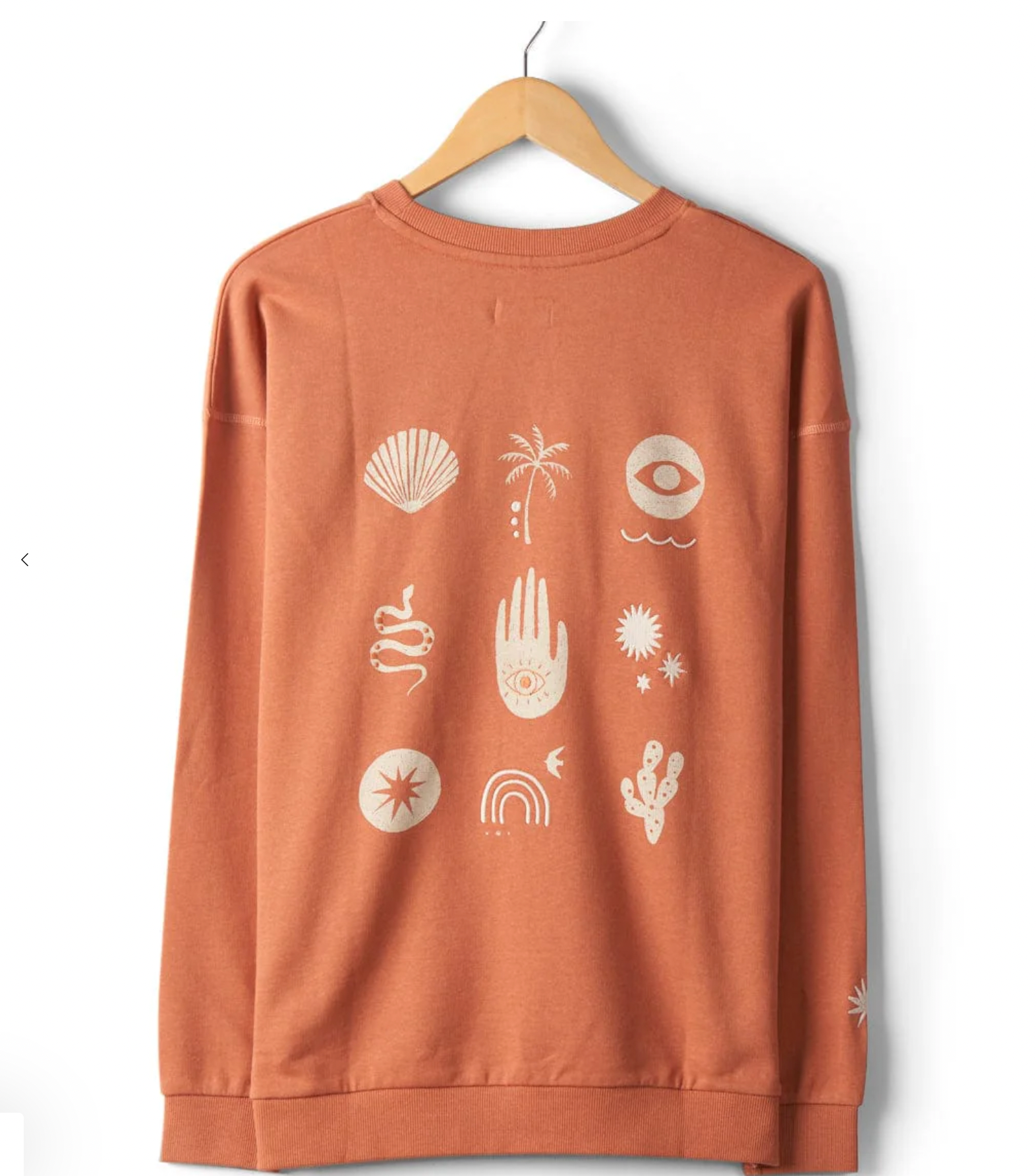 SALTROCK Journey - Womens Sweatshirt - Peach