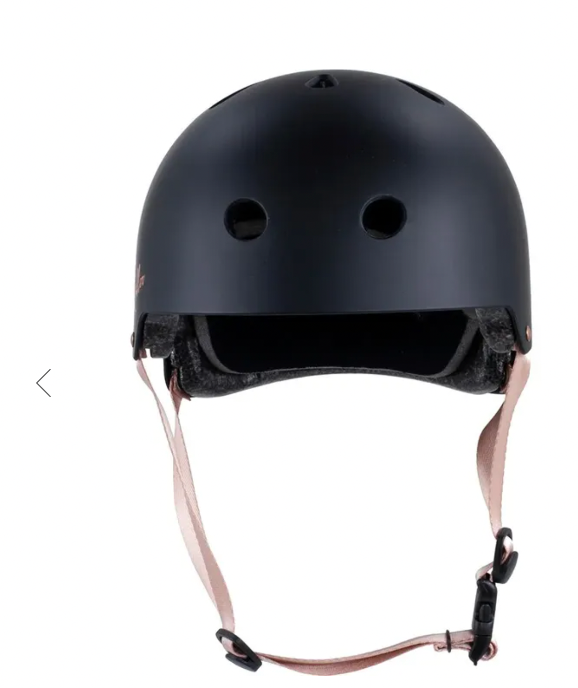 Rio Roller Rose Helmet - Black /Rose Gold