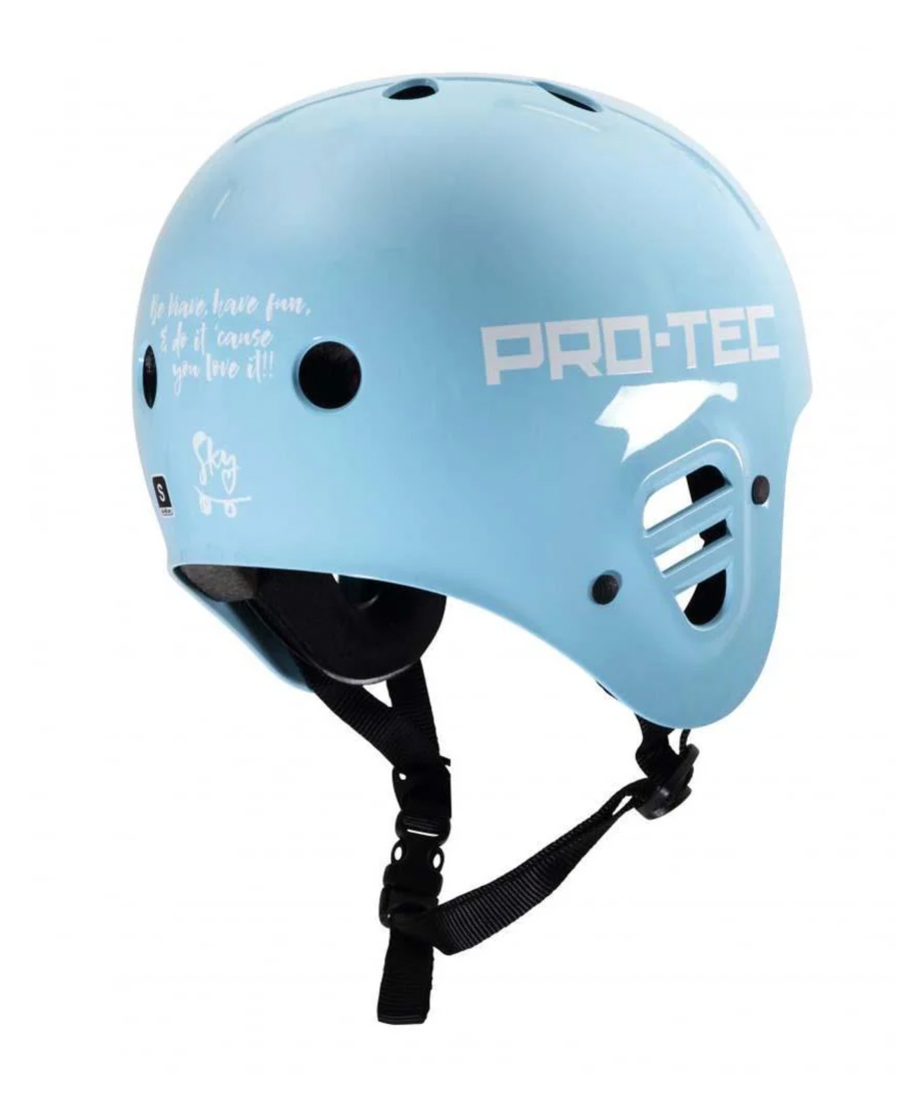 Pro-Tec Helmet Sky Brown Full Cut Blue