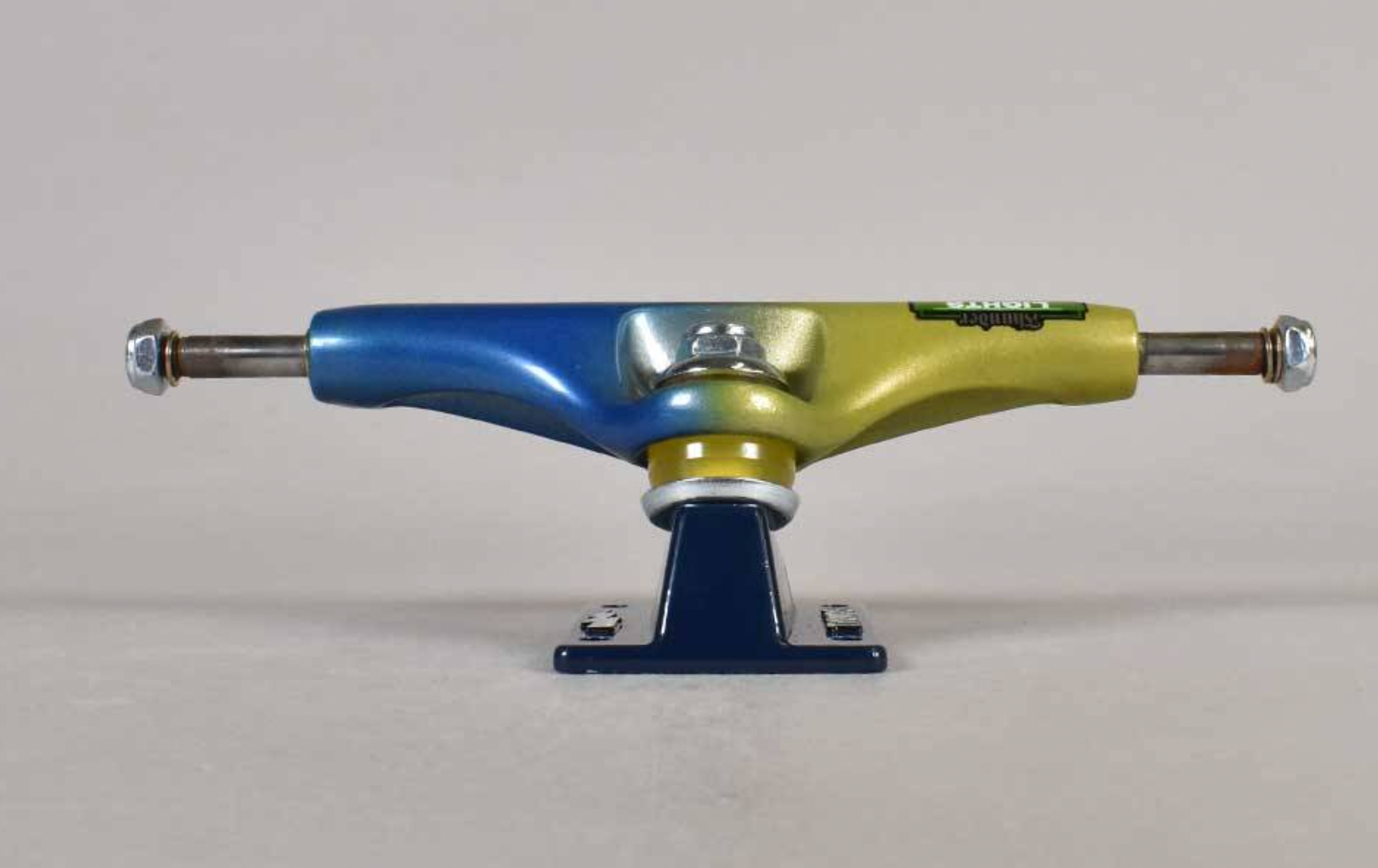 Thunder Death Grip Lights 149 (Yellow/Blue/Blue) Skateboard Trucks