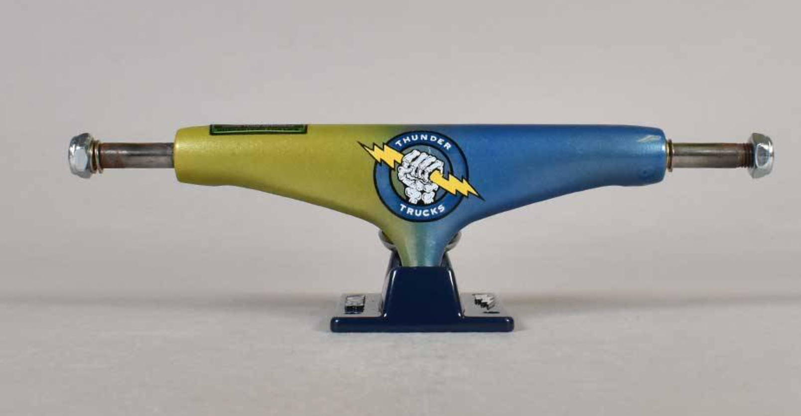 Thunder Death Grip Lights 149 (Yellow/Blue/Blue) Skateboard Trucks