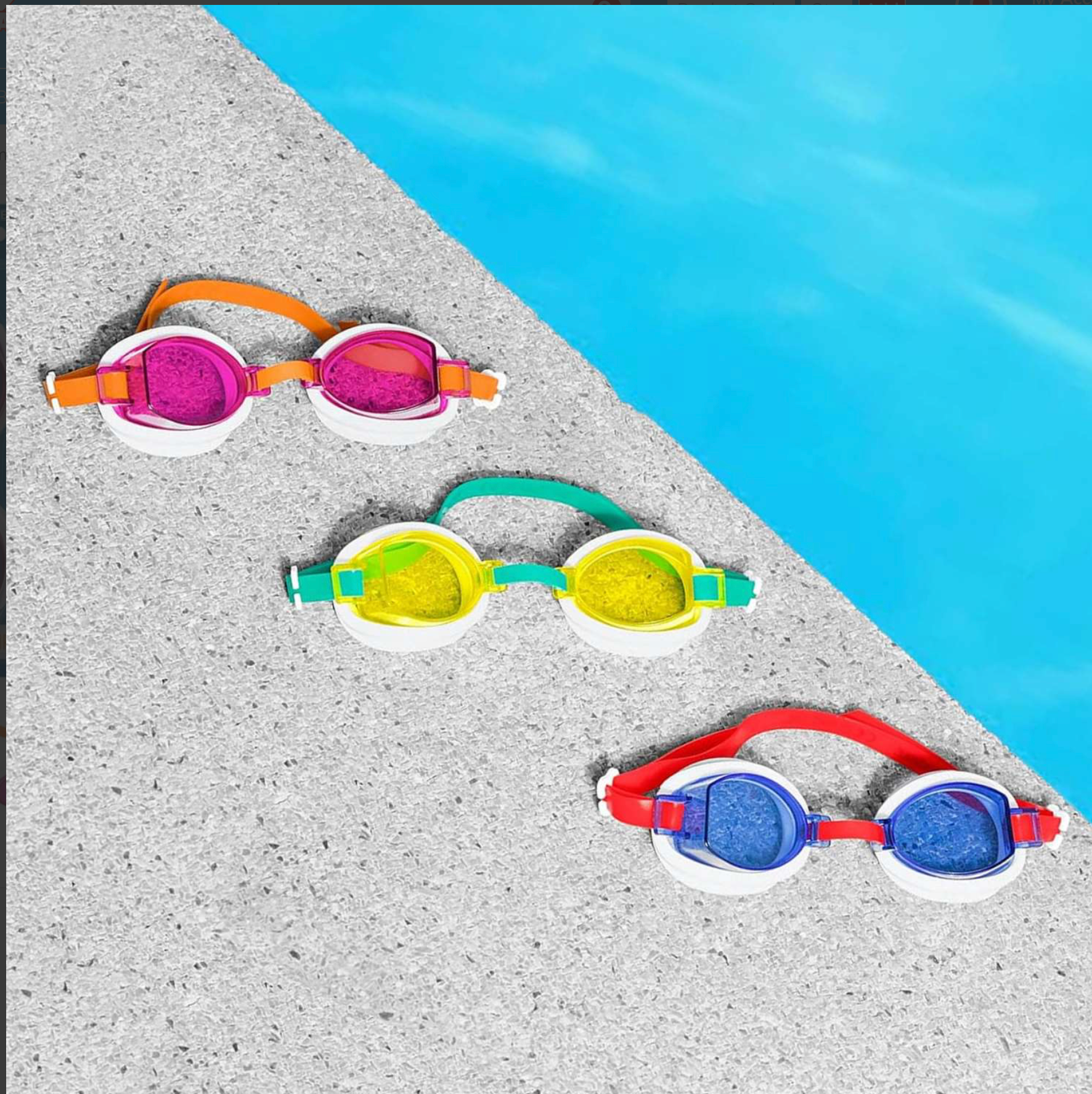 Bestway Aqua Burst Essential Swimming Goggles 7YRS +