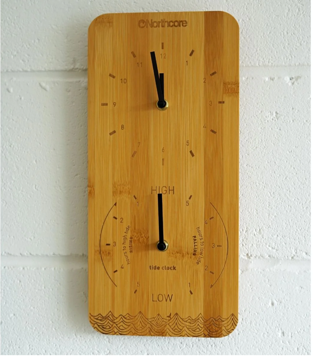 NORTHCORE Bamboo Wall Clock