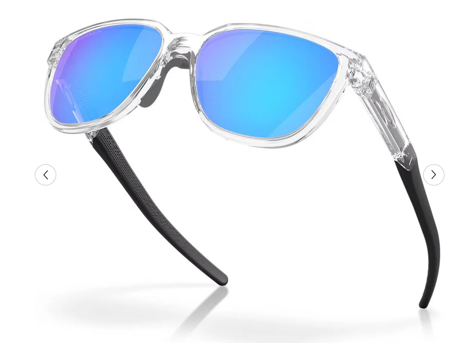 Oakley Actuator, Polished Clear/Prizm Sapphire Polarized