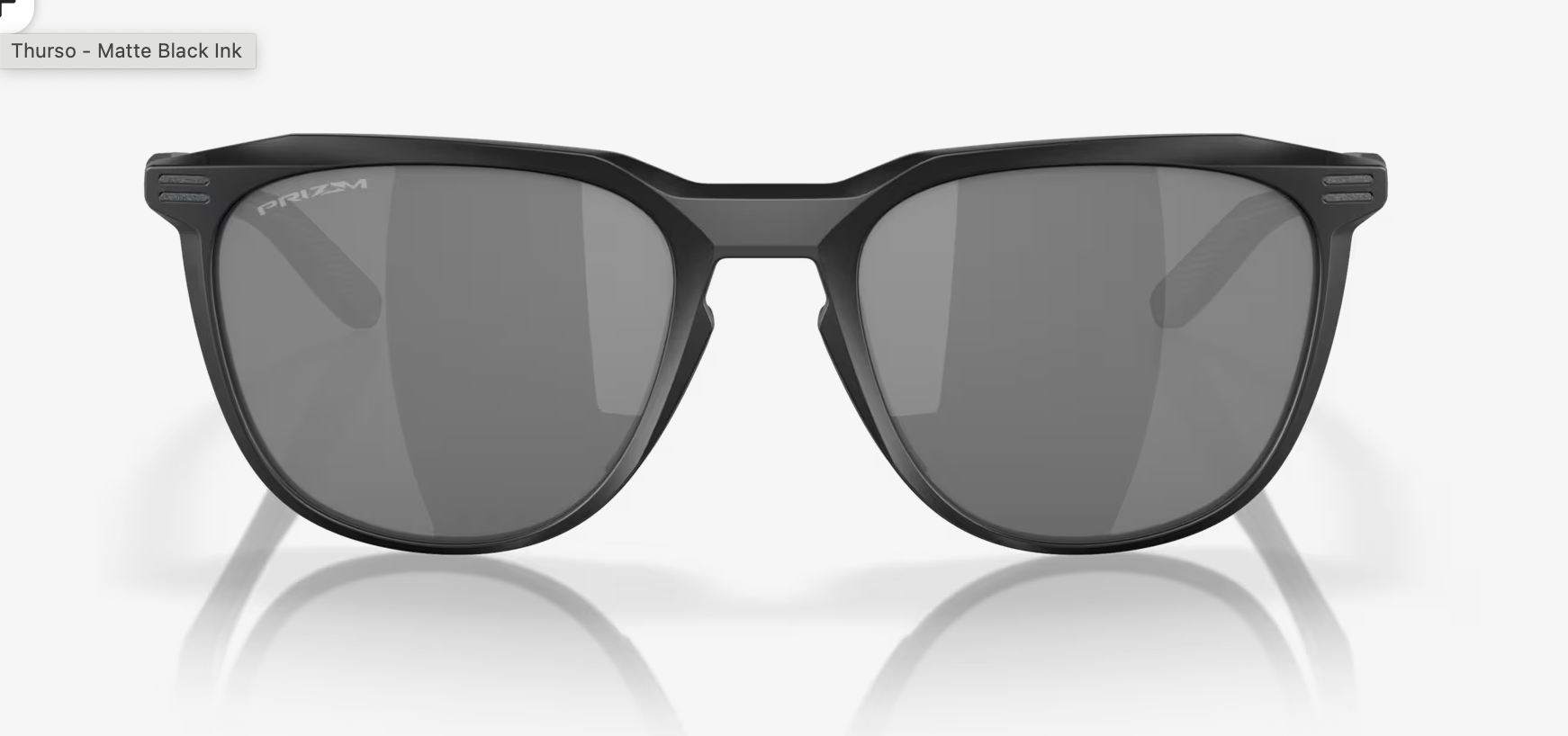 Oakley Thurso Colors -Prizm Black Lenses,  Matte Black Ink Frame