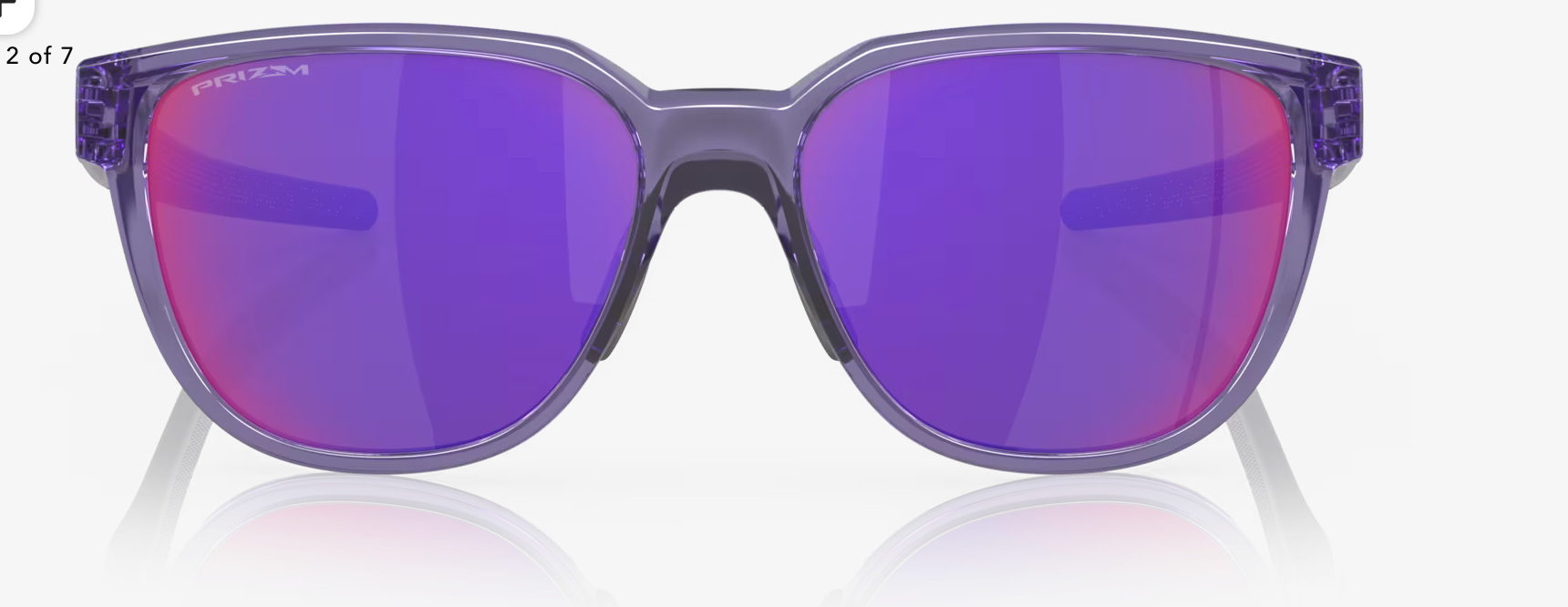 Oakley Actuator - Prizm Road Lenses,  Transparent Lilac Frame