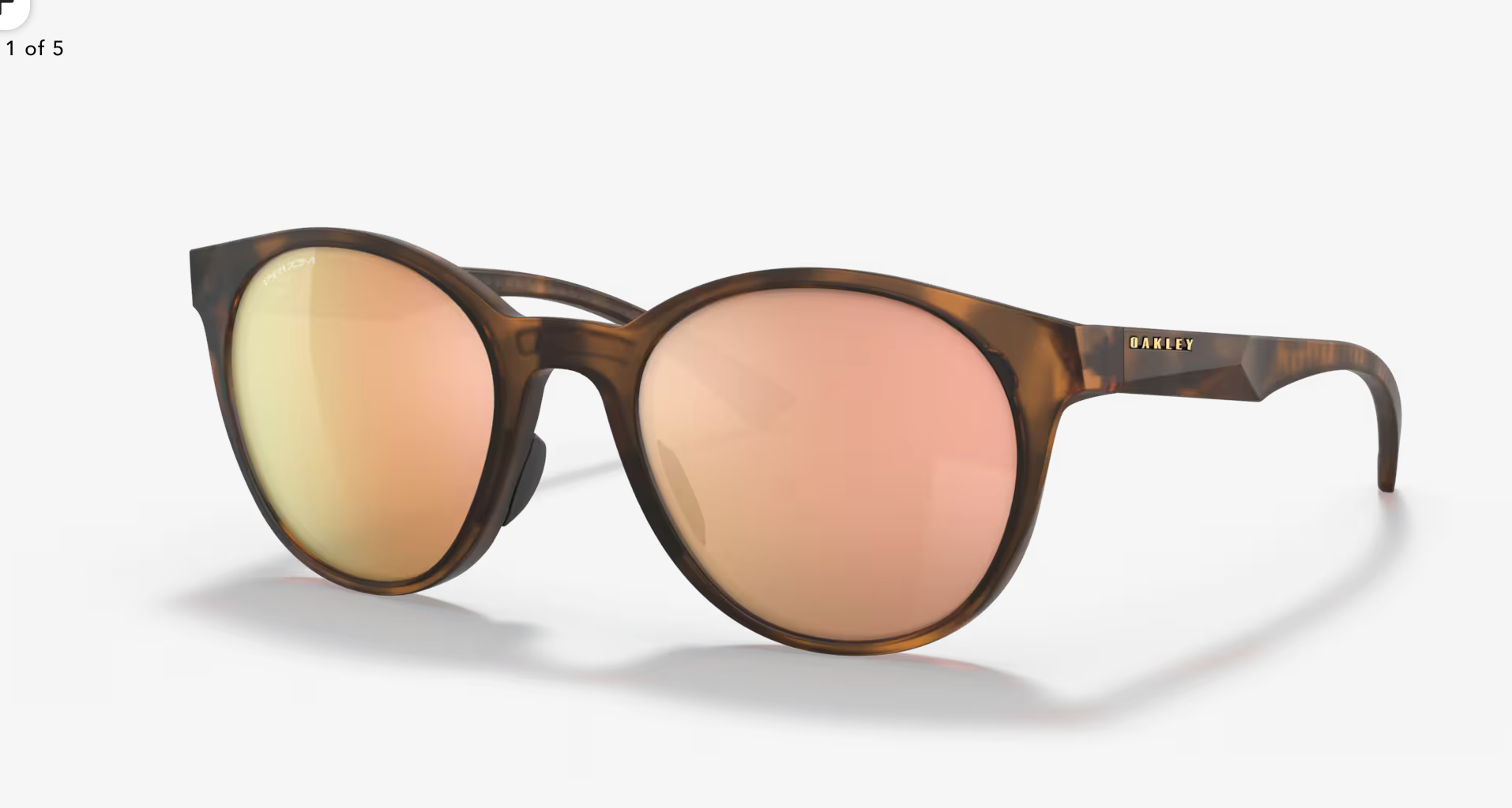 Oakley Spindrift -Prizm Rose Gold Lenses,  Matte Brown Tortoise Frame