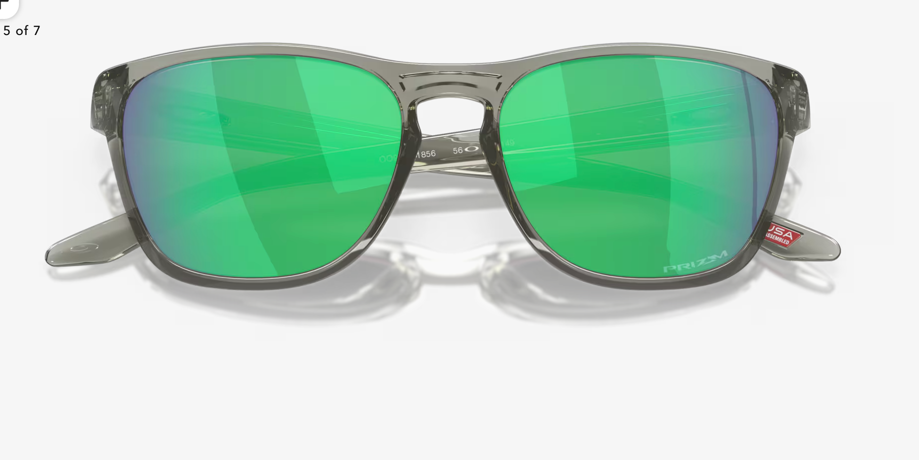 Oakley -Manorburn - Prizm Jade Lenses,  Grey Ink Frame