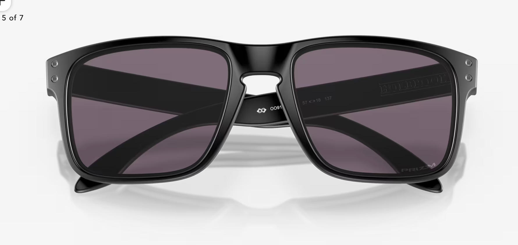 Oakley Holbrook™-Prizm Grey Lenses,  Matte Black Frame