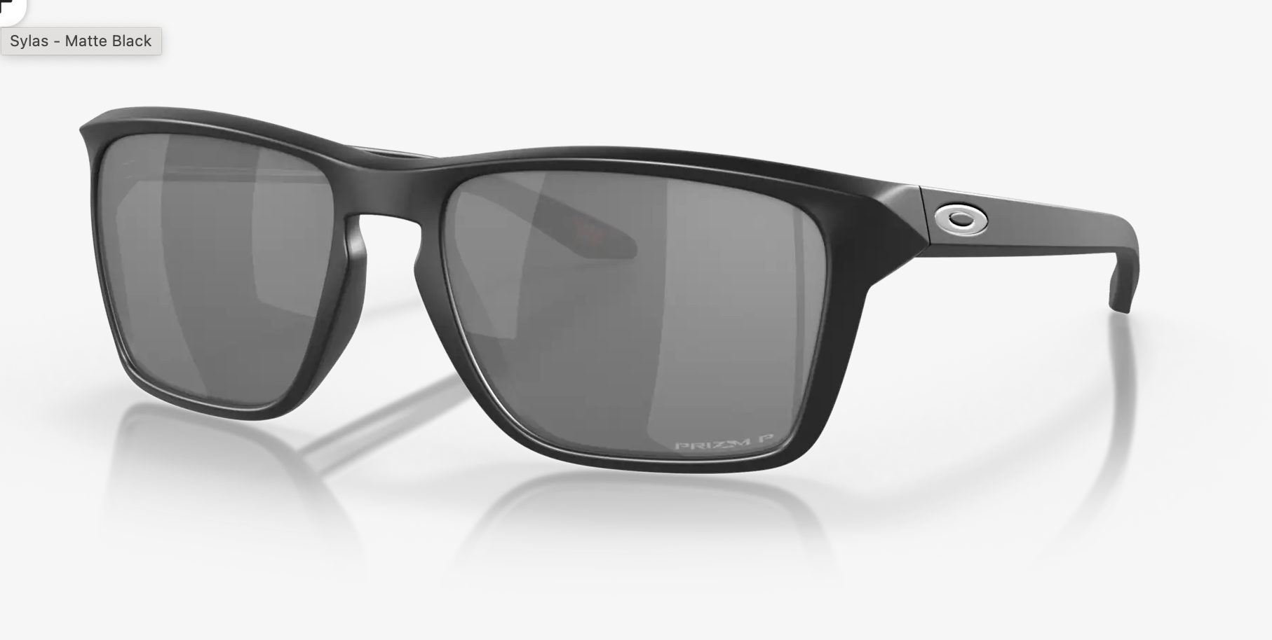 Oakley - Sylas-Prizm Black Polarized Lenses,  Matte Black Frame