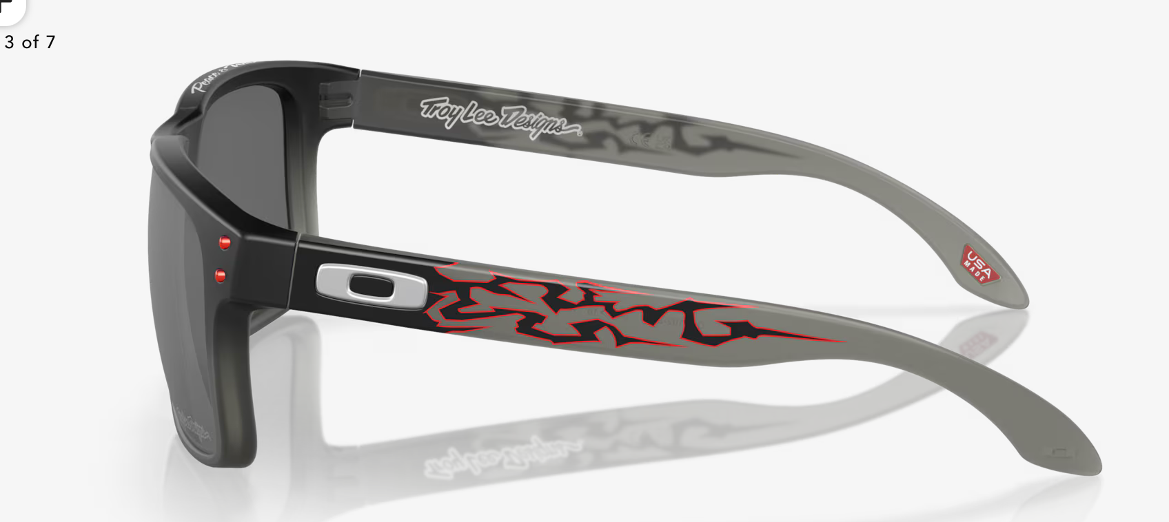 Oakley - Prizm Black Lenses,  Troy Lee Designs Black Fade Frameholbrook™ Troy Lee Designs Series