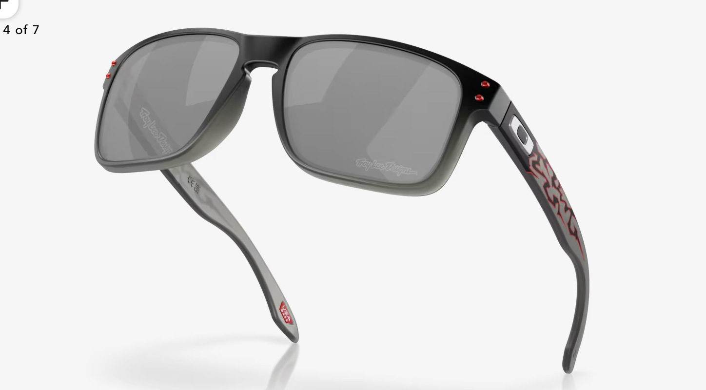 Oakley - Prizm Black Lenses,  Troy Lee Designs Black Fade Frameholbrook™ Troy Lee Designs Series