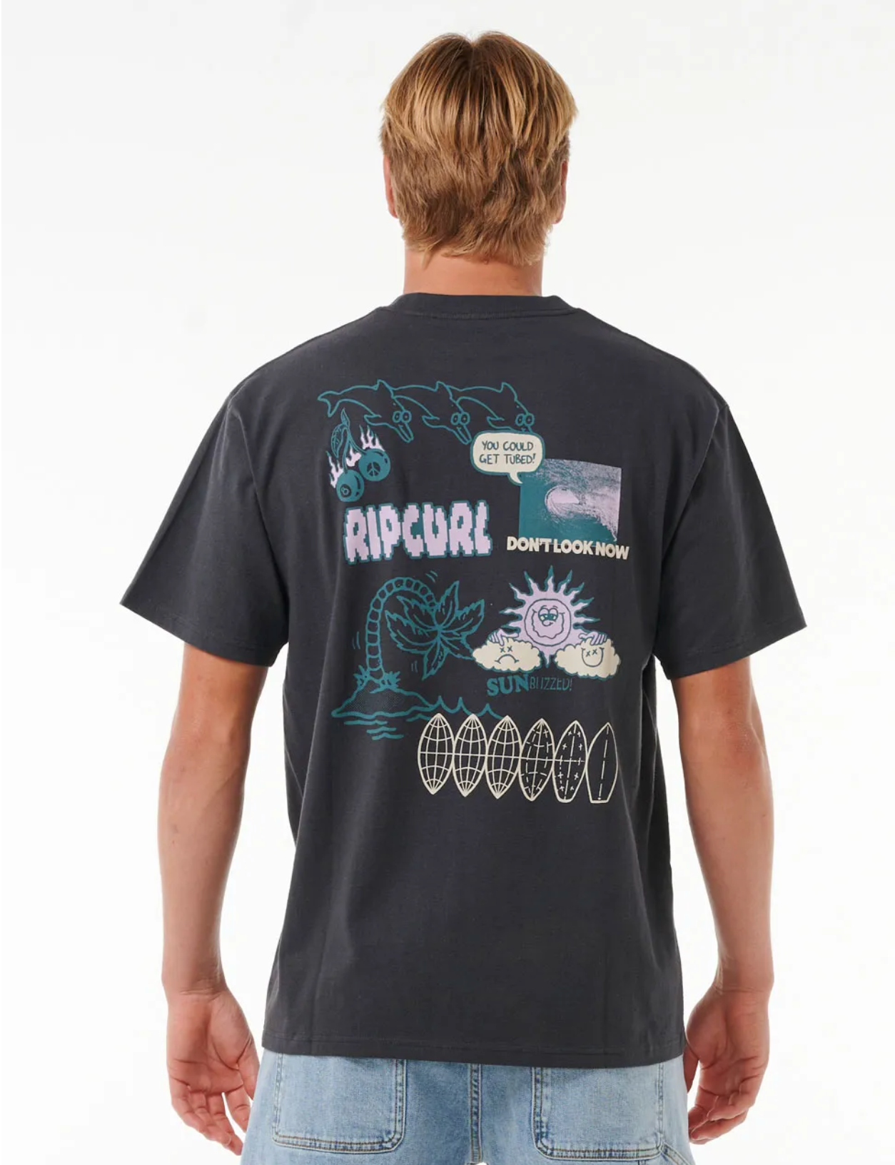 RIPCURL Sun Buzzed TEE