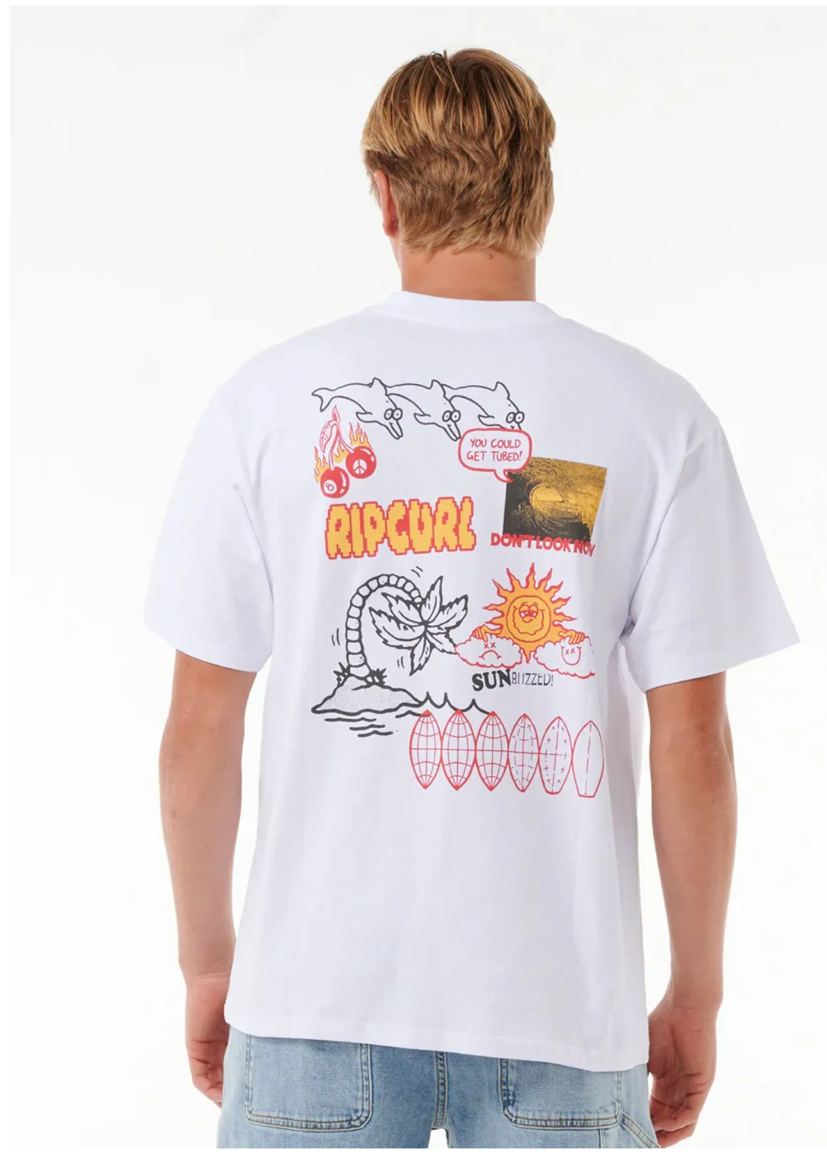 RIPCURL Sun Buzzed Tee