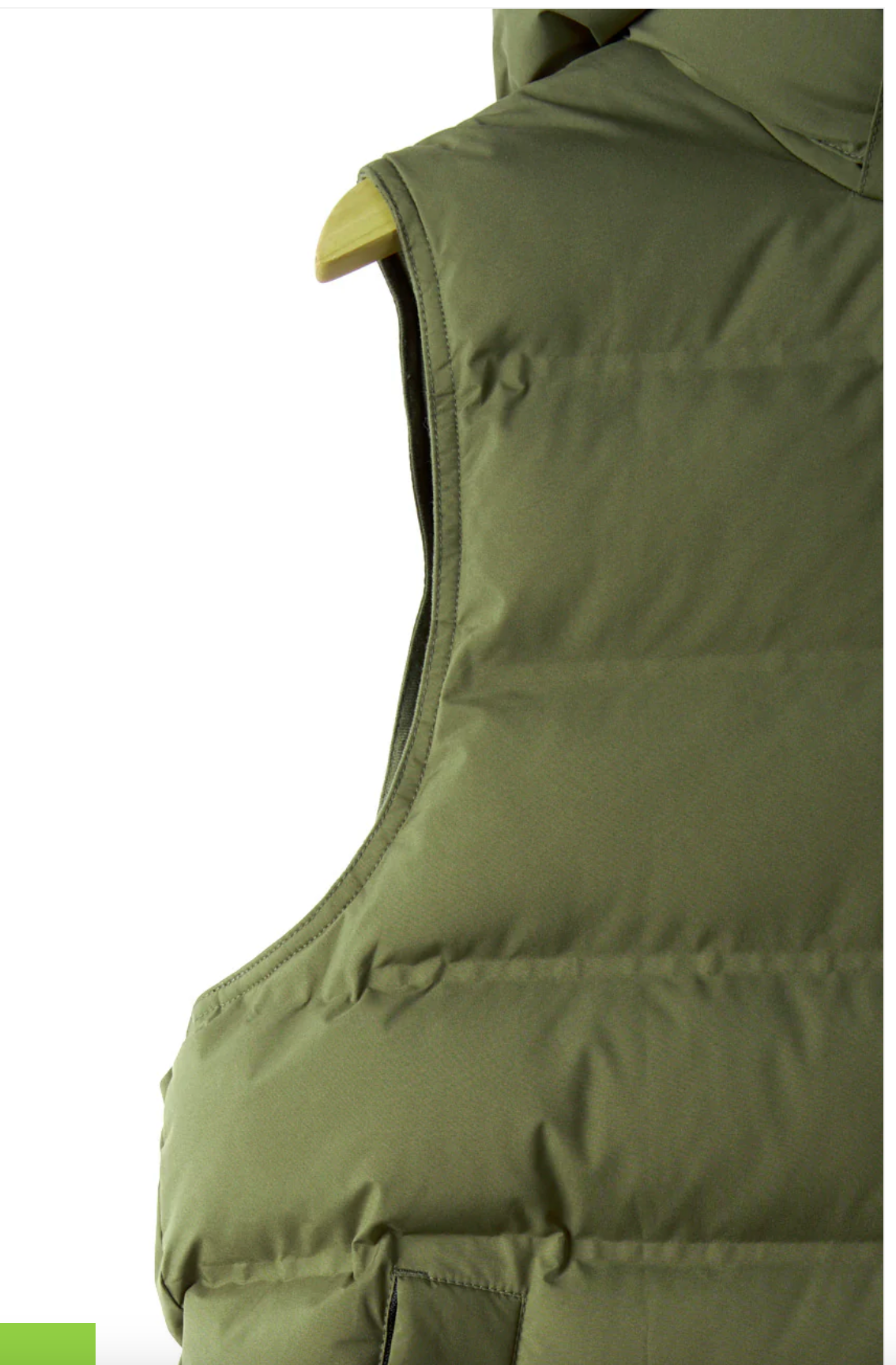 Saltrock Xavier - Mens Padded Gilet - Green