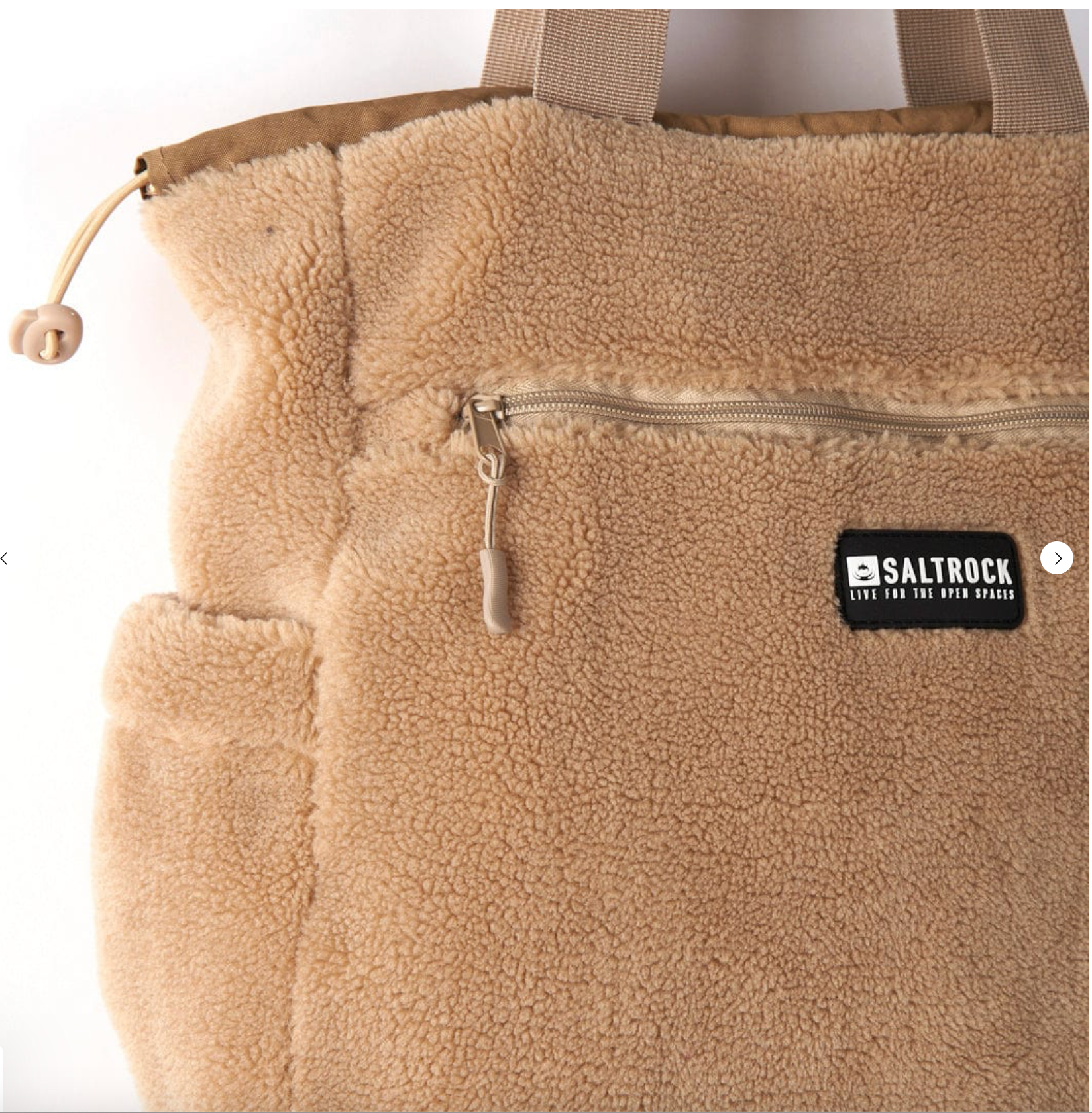 SALTROCK Boutique - Sherpa Shopper - Cream