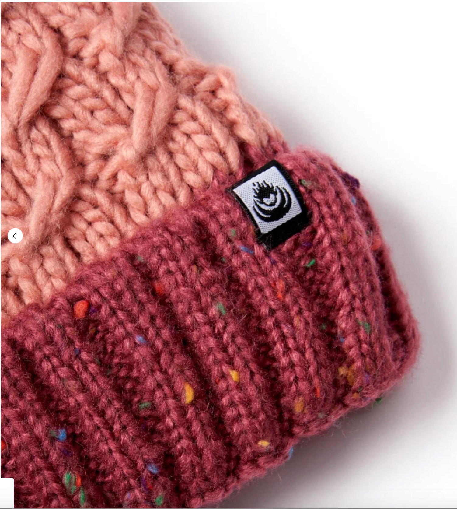 SALTROCK Tiree - Bobble Hat - Pink