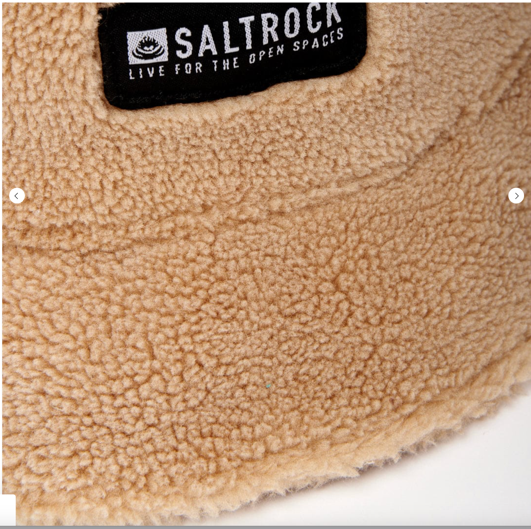 SALTROCK Aran - Sherpa Bucket Hat - Cream