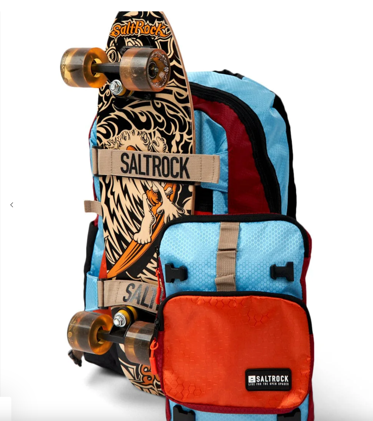 Saltrock Skatepack Pro - 2 In 1 Backpack - Red