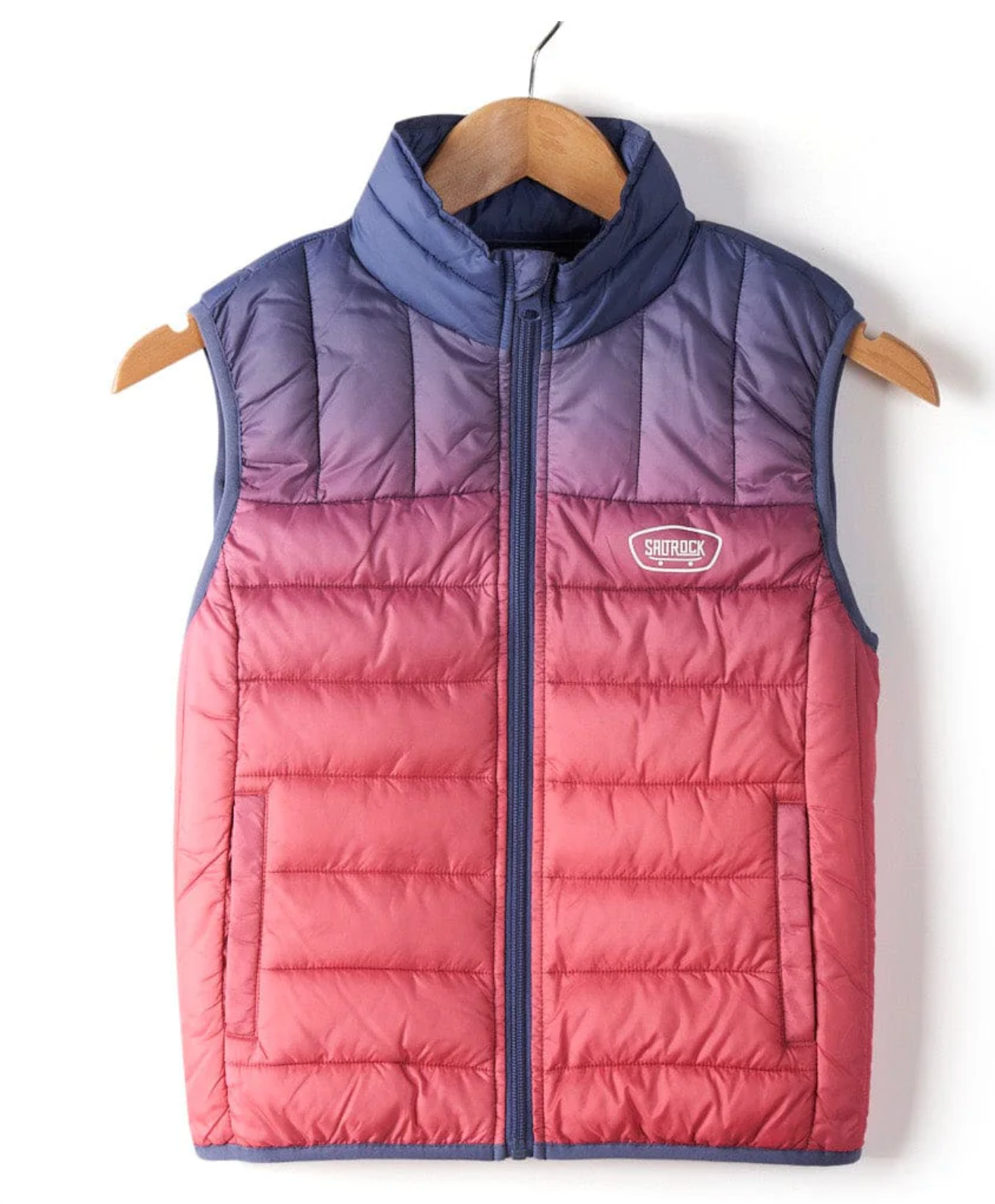 Saltrock Salutation - Kids Ombre Water Resistant Gilet - Pink