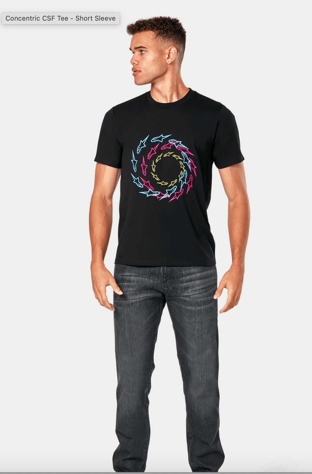 Alpinestars Concentric Csf Tee - Short Sleeve