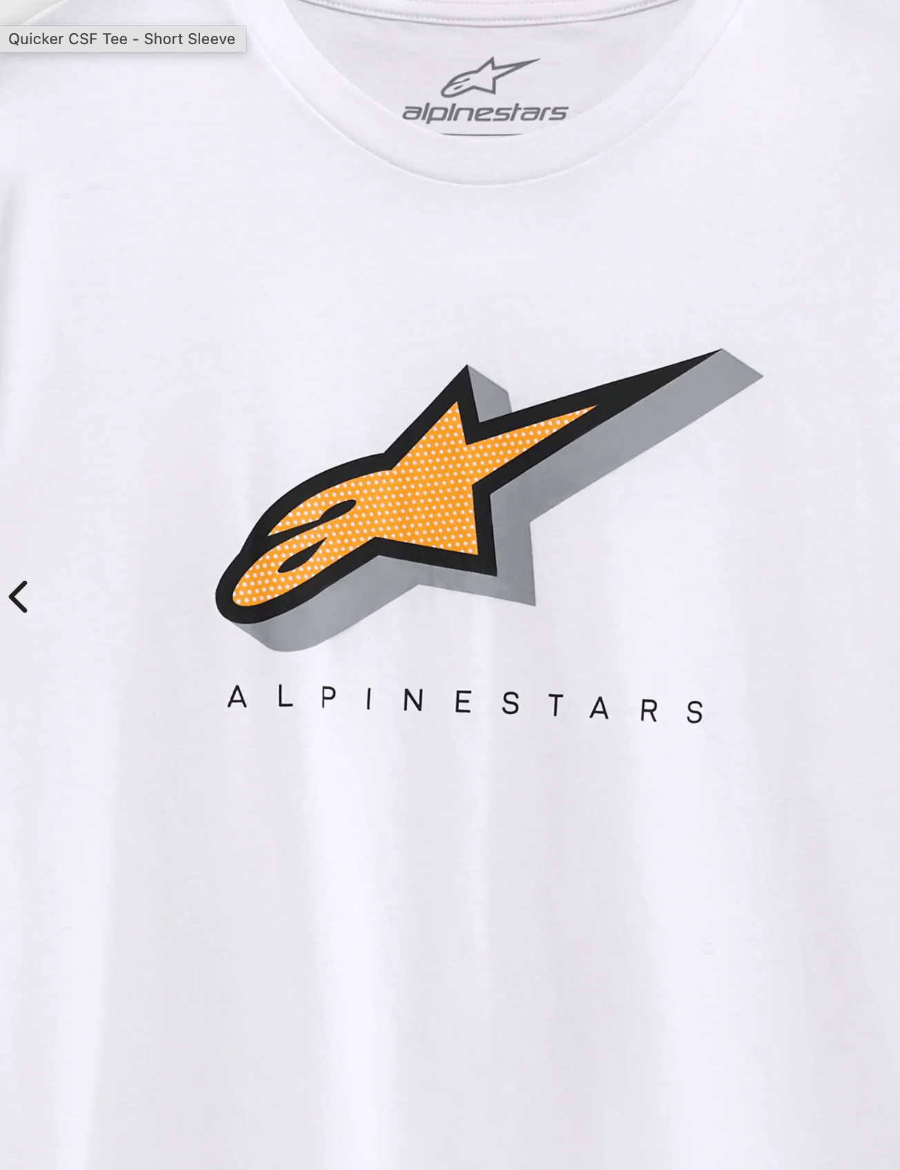 Alpinestars Quicker Csf Tee - Short Sleeve