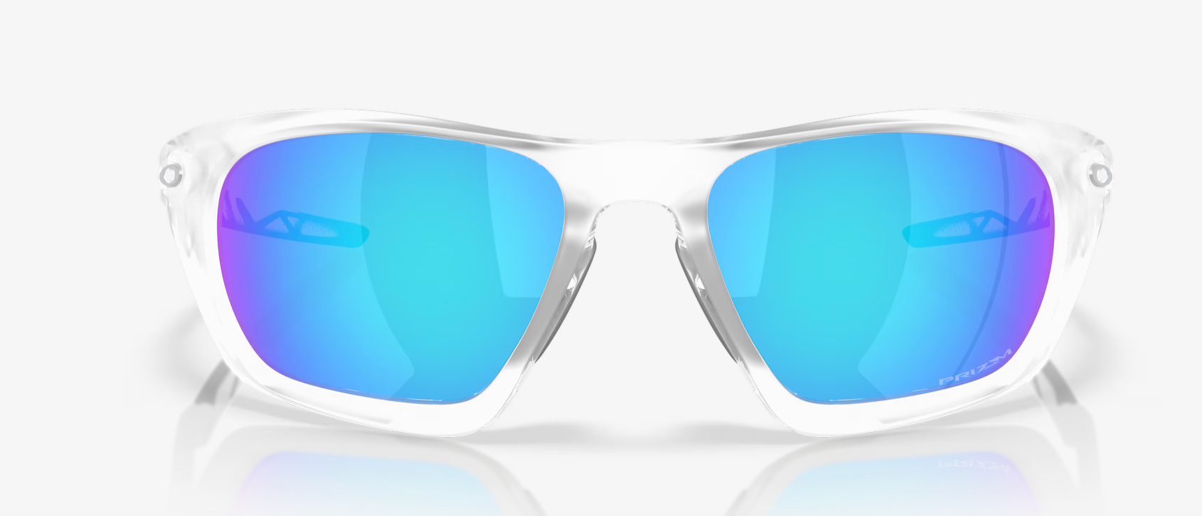 Oakley  Lateraus Prizm Sapphire Lenses,  Matte Clear Frame