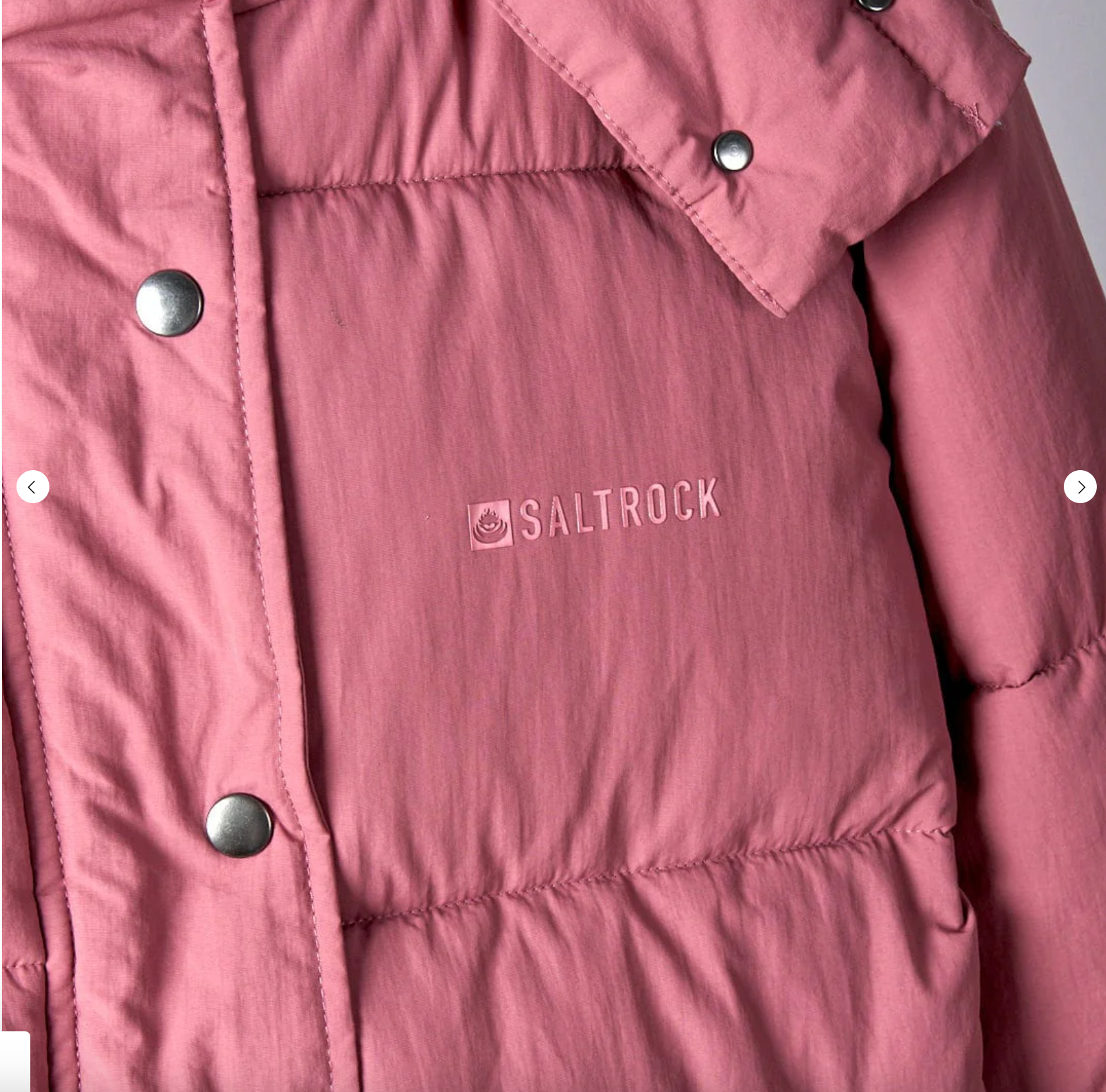 Saltrock Solitude - Womens Water Resistant Padded Jacket - Pink