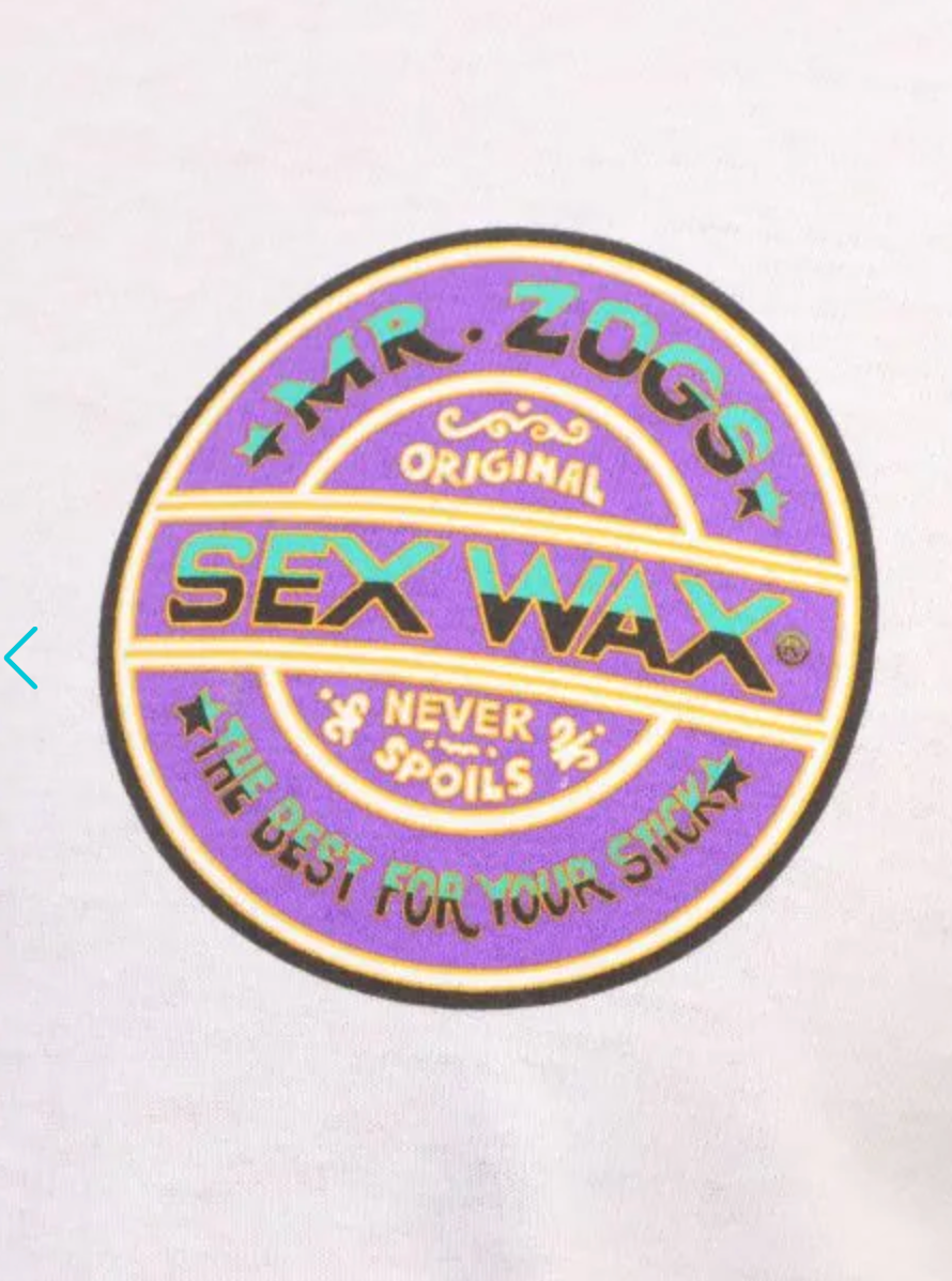 Sexwax Two Tone Tee White