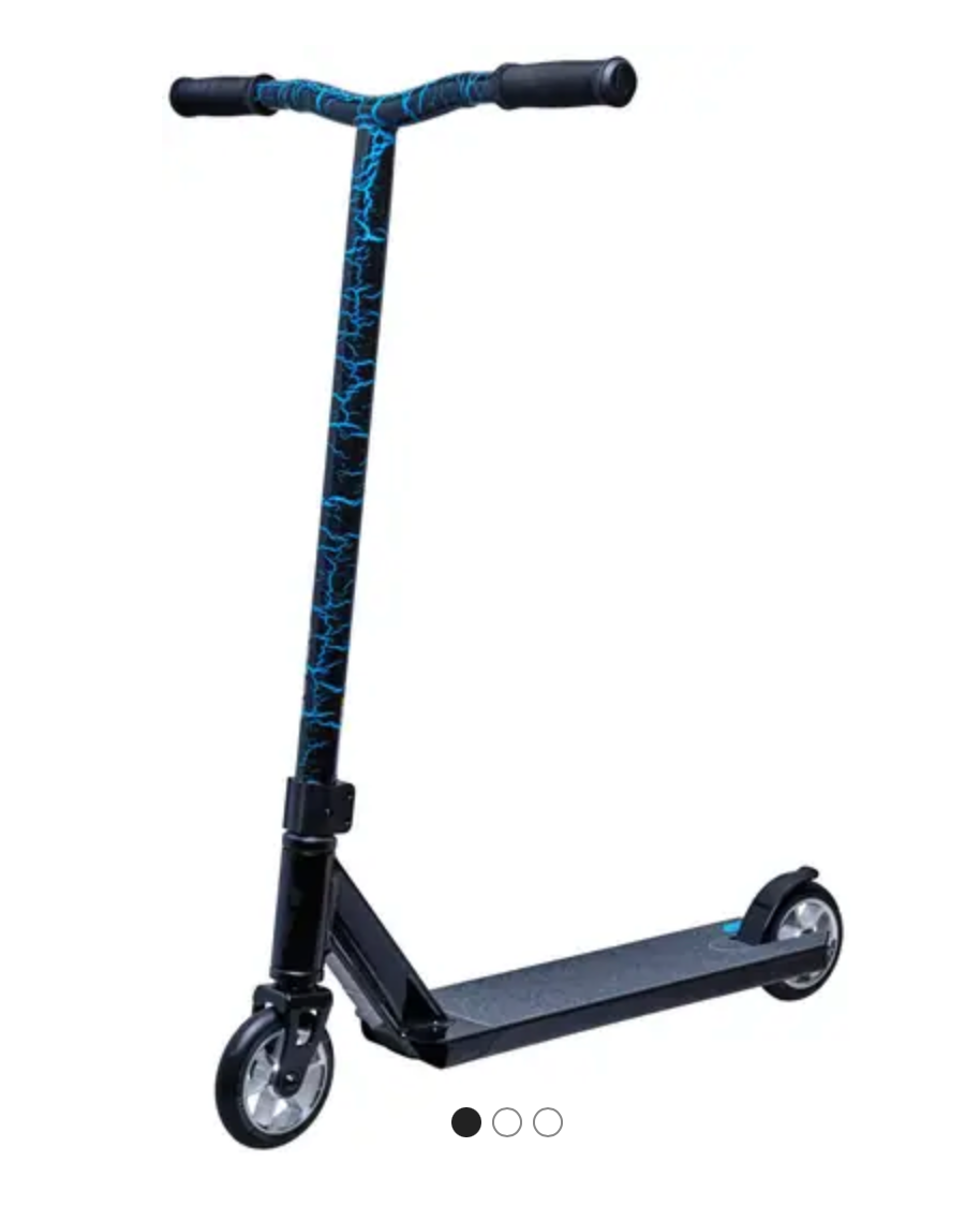 Blaster Pro Scooter crisp black/blue cracking