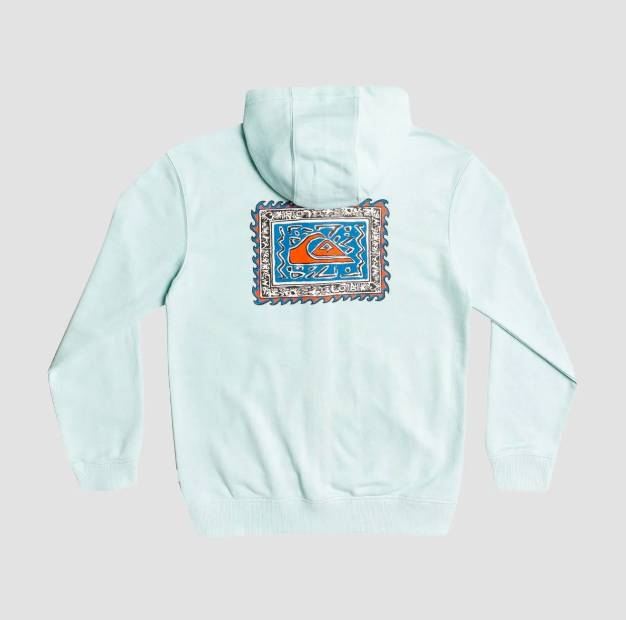 QUIKSILVER RADICAL ROOTS ZIP HOODIE BLUE GLASS - KIDS