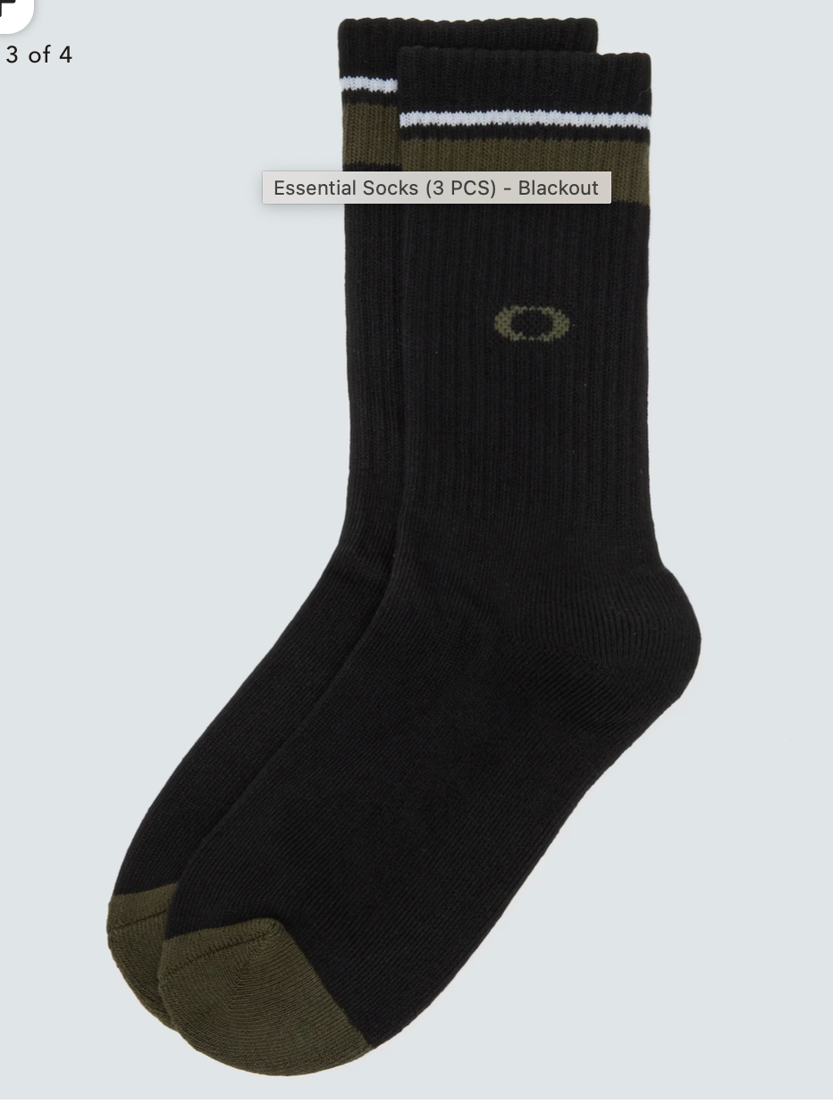 OAKLEY Essential Socks (3 PCS)